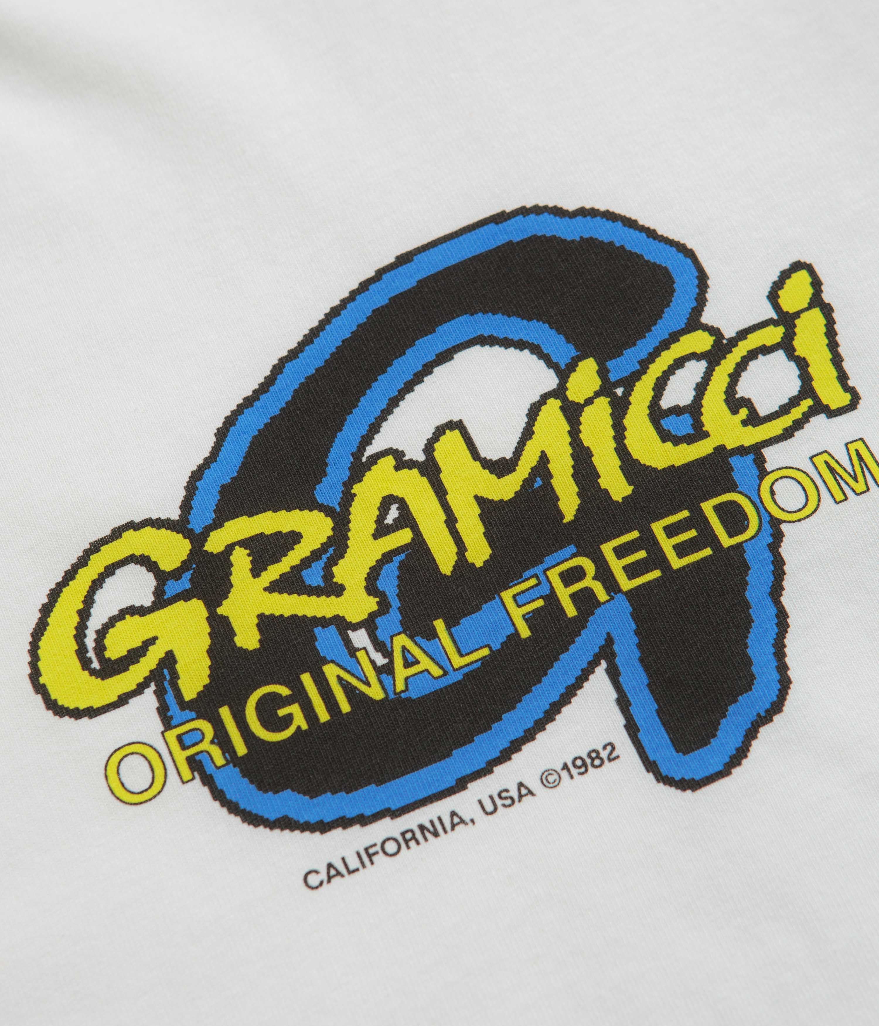 Gramicci Pixel G T-Shirt - White - Image 3