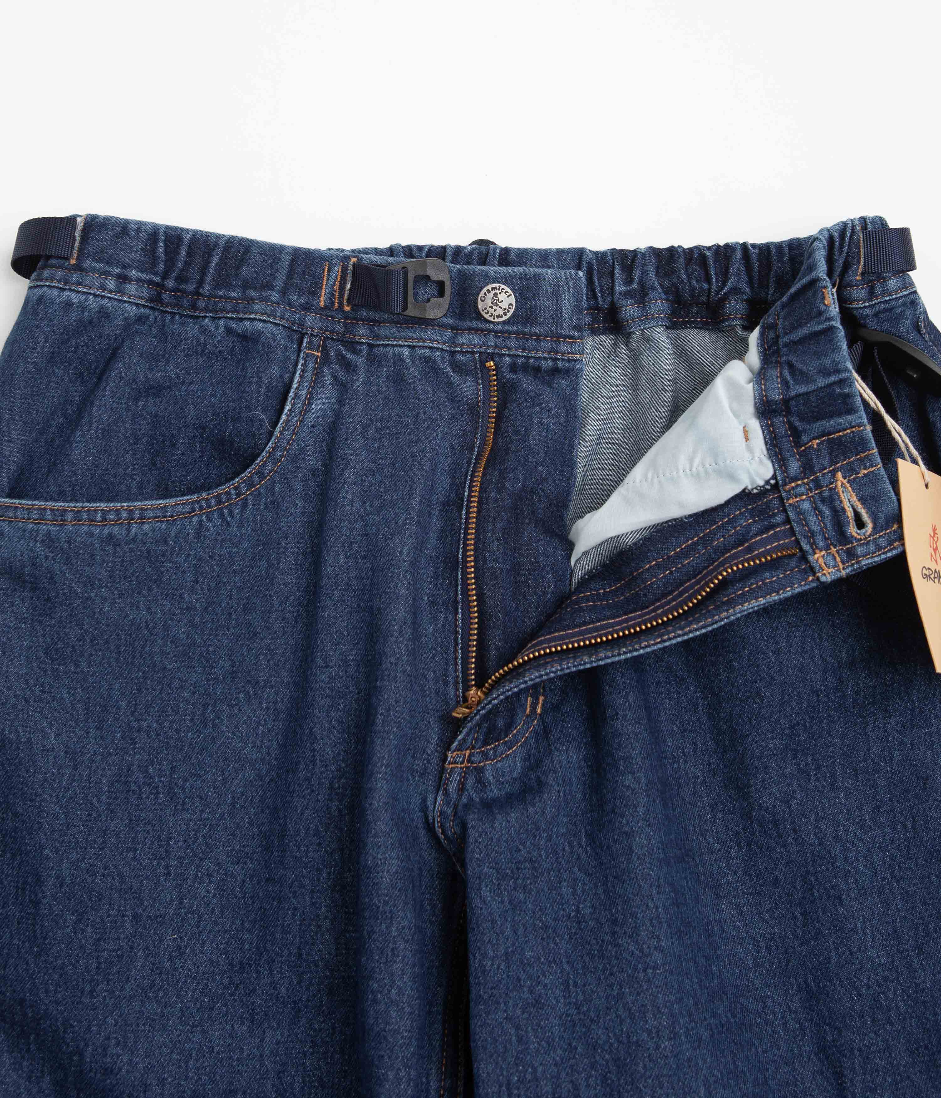 Gramicci Rock Slide Jeans - Mid Indigo - Image 5