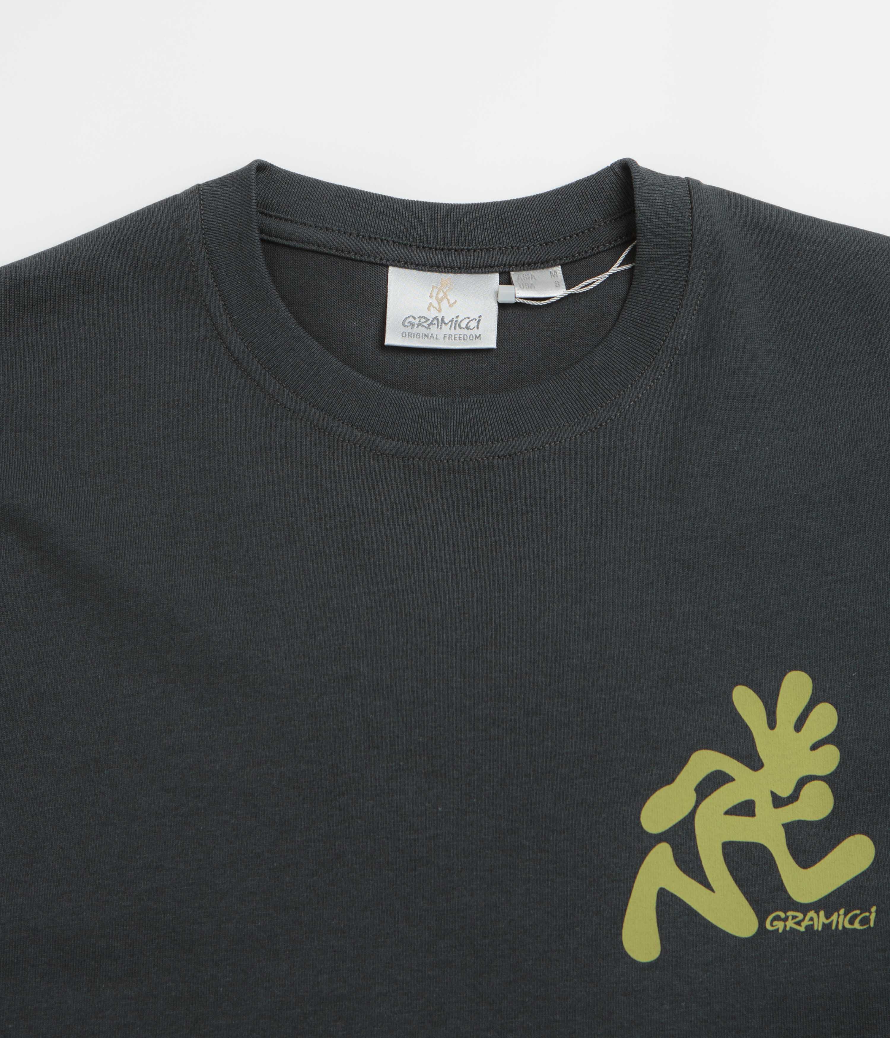 Gramicci Running Man T-Shirt - Vintage Black - Image 3