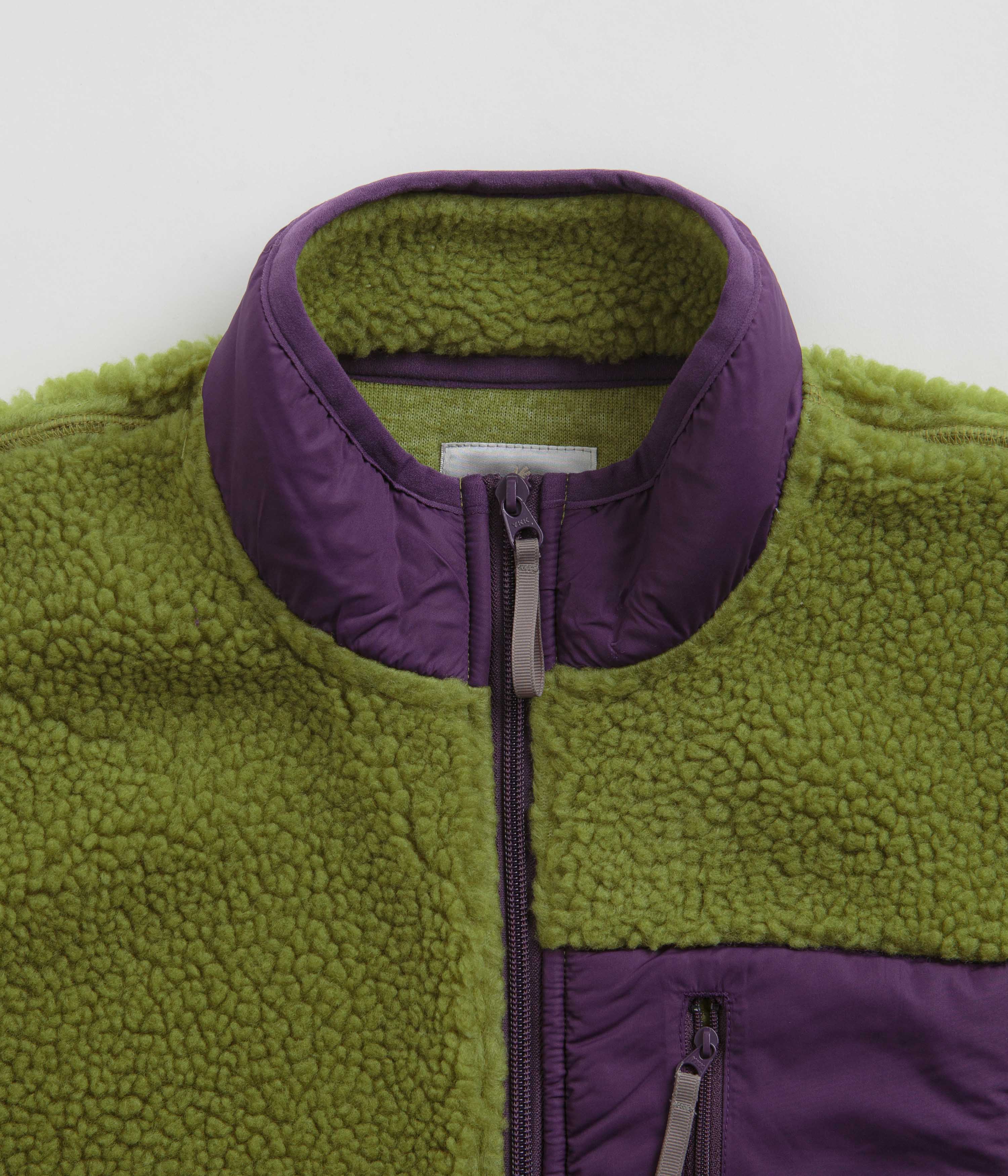 Gramicci Sherpa Jacket - Dusted Lime - Image 4