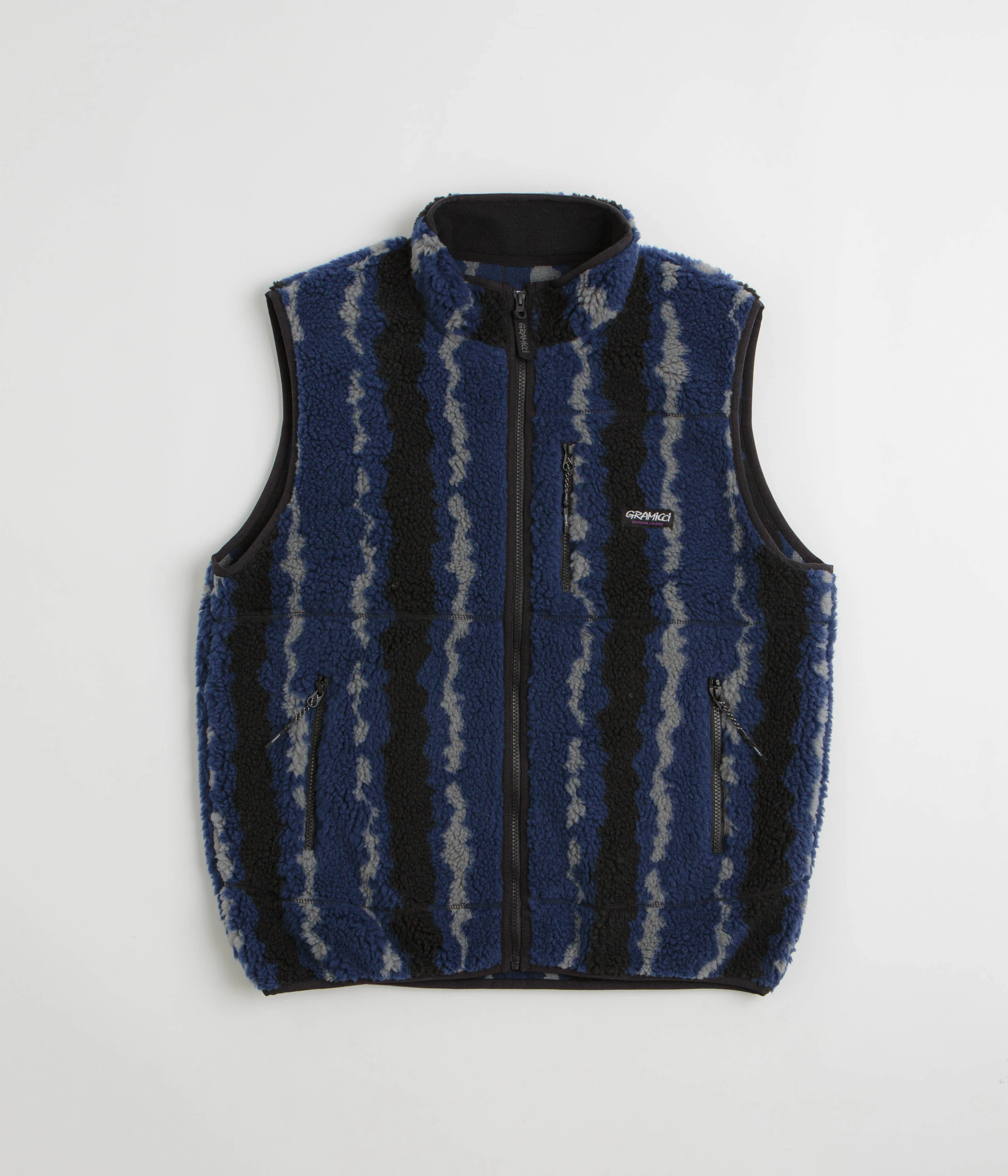 Gramicci Sherpa Vest - Navy Ripple