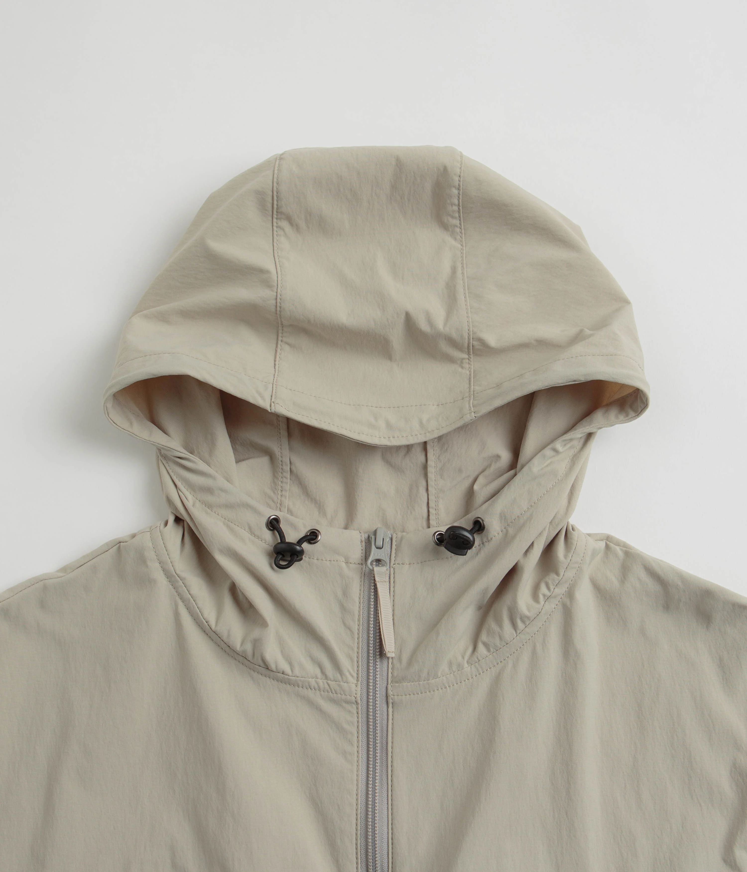 Gramicci Softshell Nylon Hooded Jacket - Stone Grey - Image 3