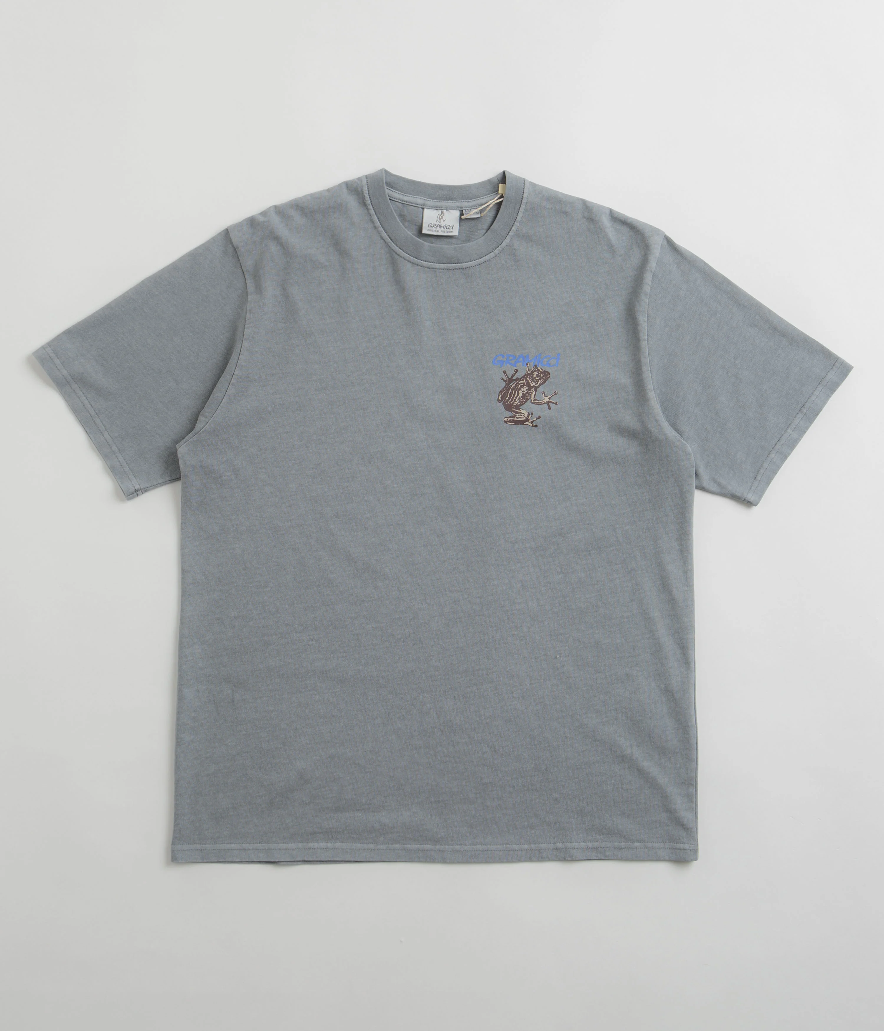 Gramicci Sticky Frog T-Shirt - Slate Pigment - Image 2