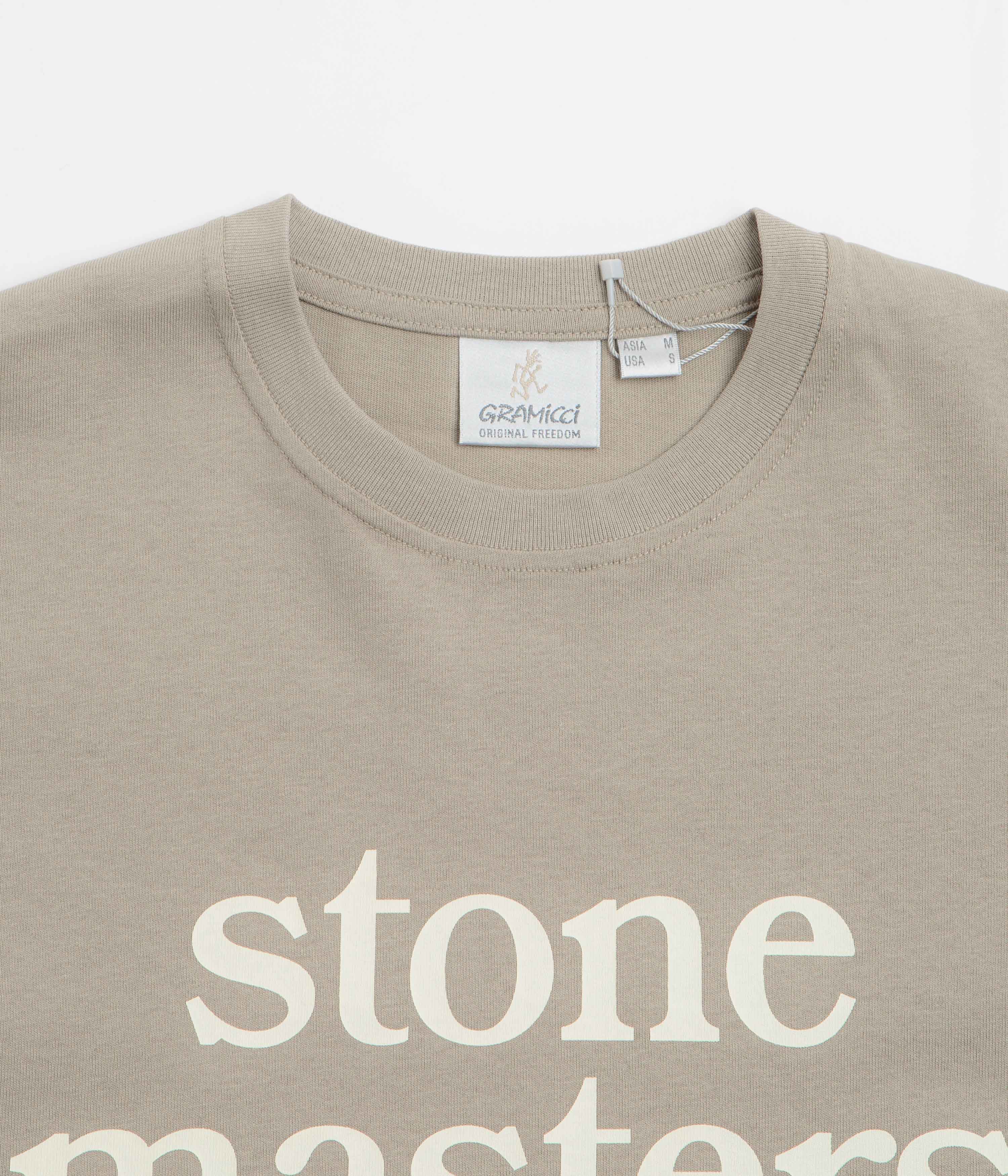 Gramicci Stonemasters T-Shirt - Khaki - Image 2