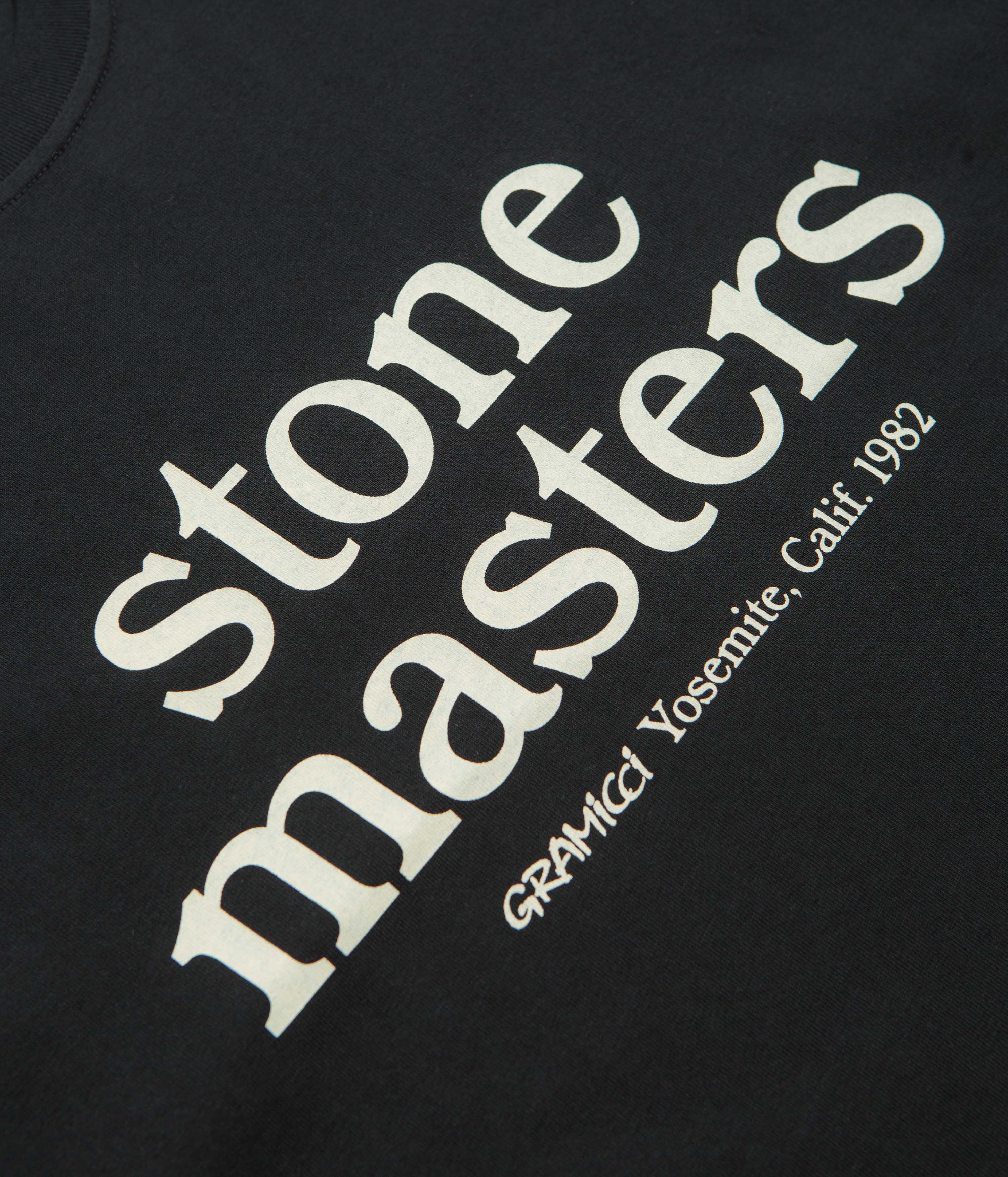 Gramicci Stonemasters T-Shirt - Vintage Black - Image 3