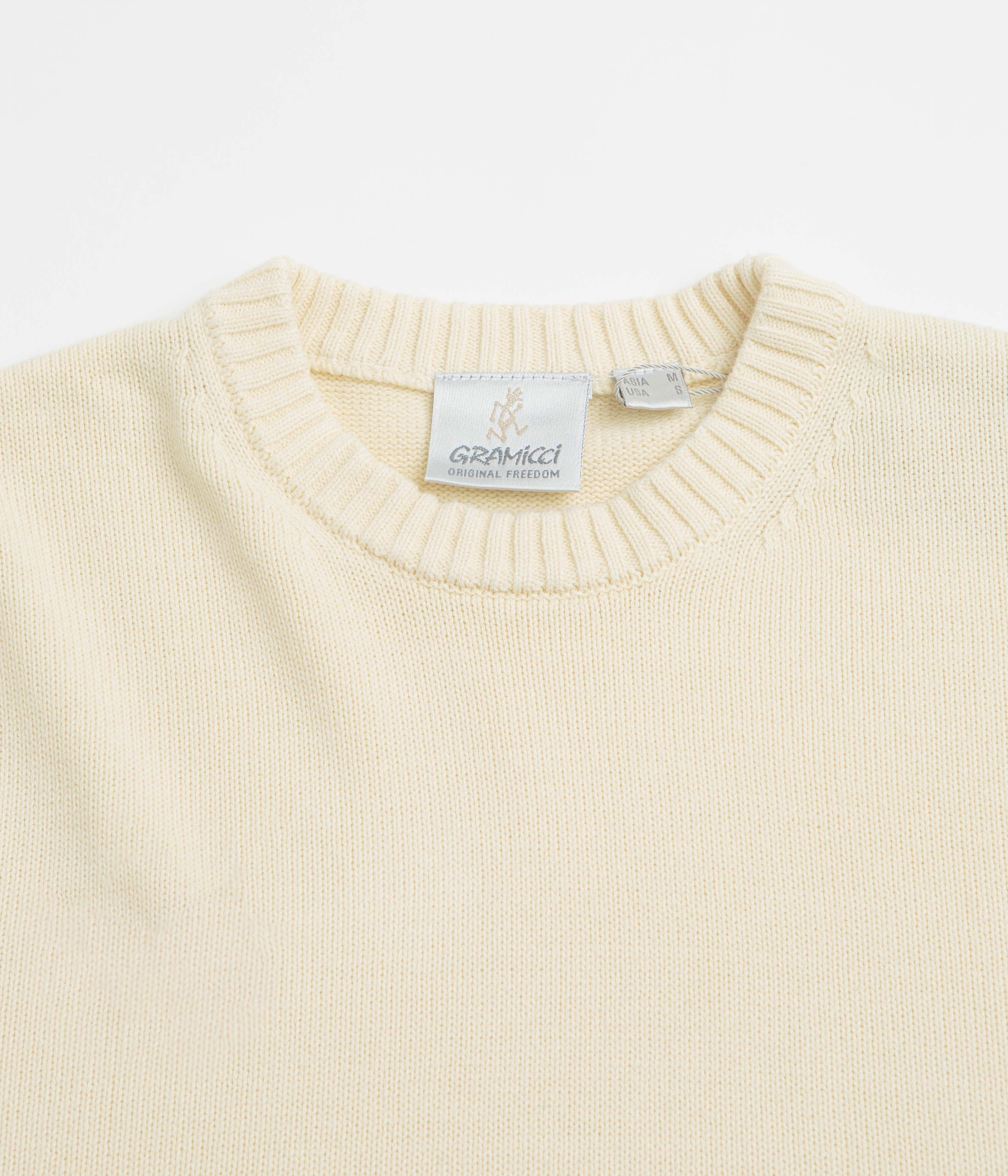 Gramicci Sun Fade Crewneck Sweatshirt - Creme - Image 2
