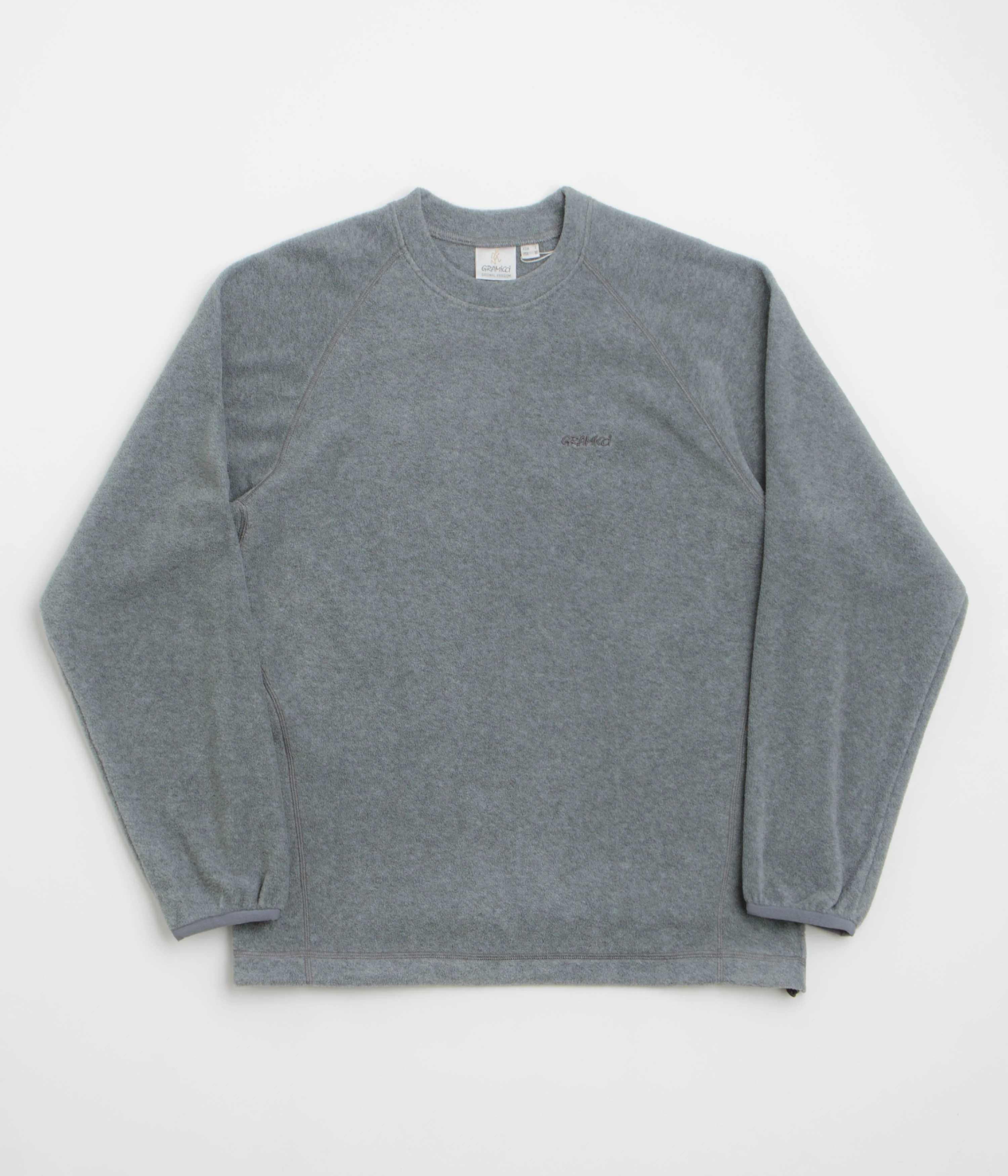 Gramicci Thermal Fleece Crewneck Sweatshirt - Heather Grey