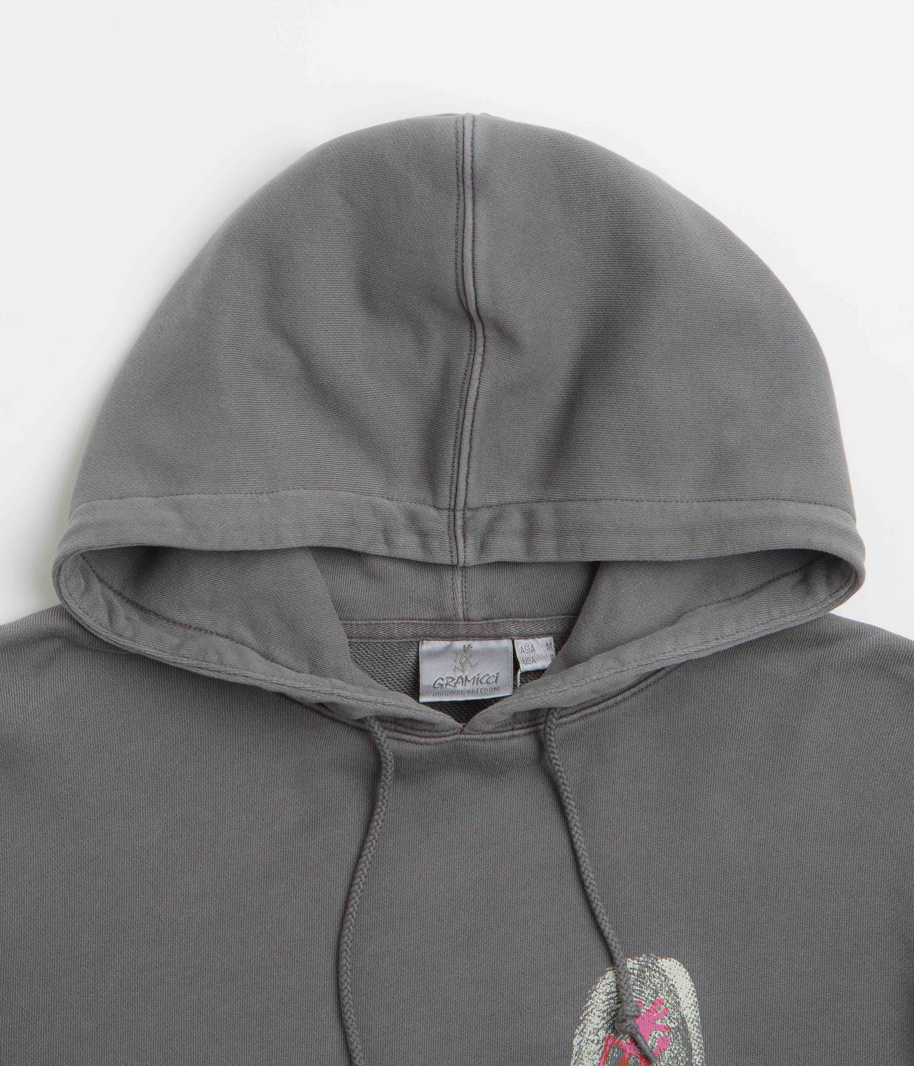 Gramicci Thumbprint Hoodie - Charcoal Pigment - Image 3