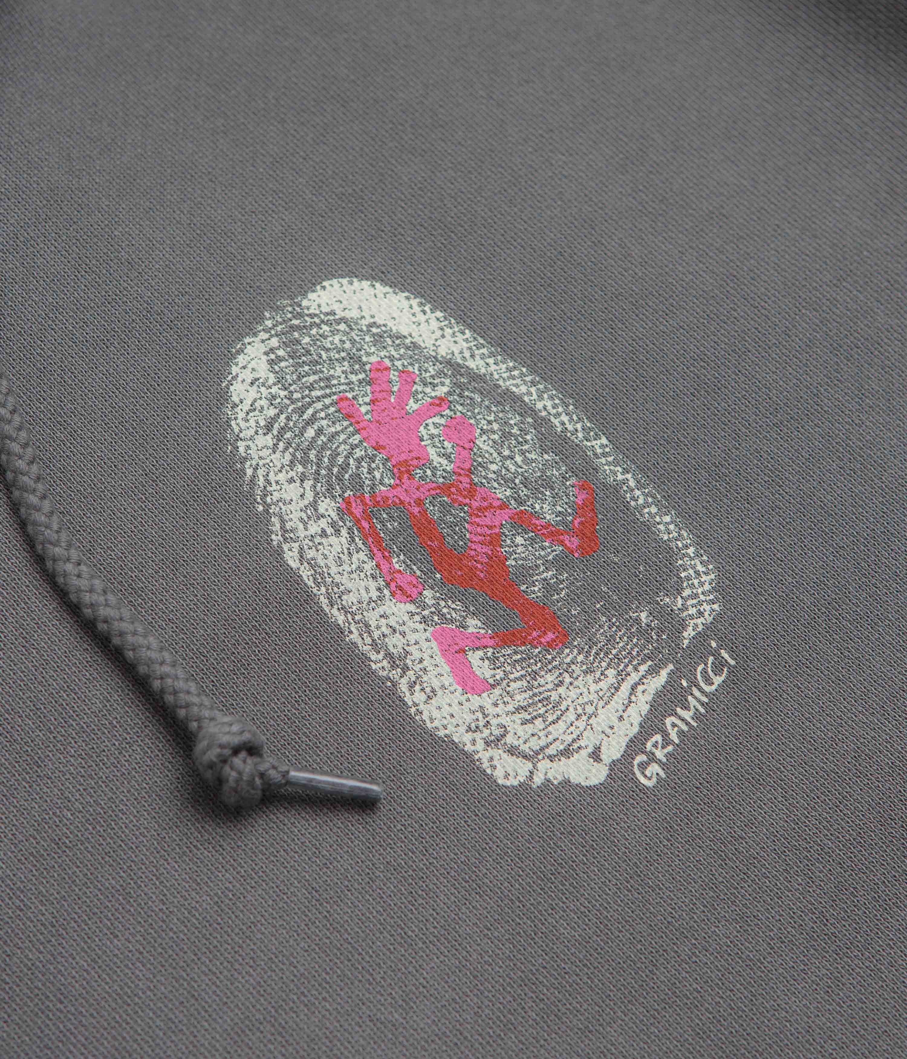 Gramicci Thumbprint Hoodie - Charcoal Pigment - Image 5