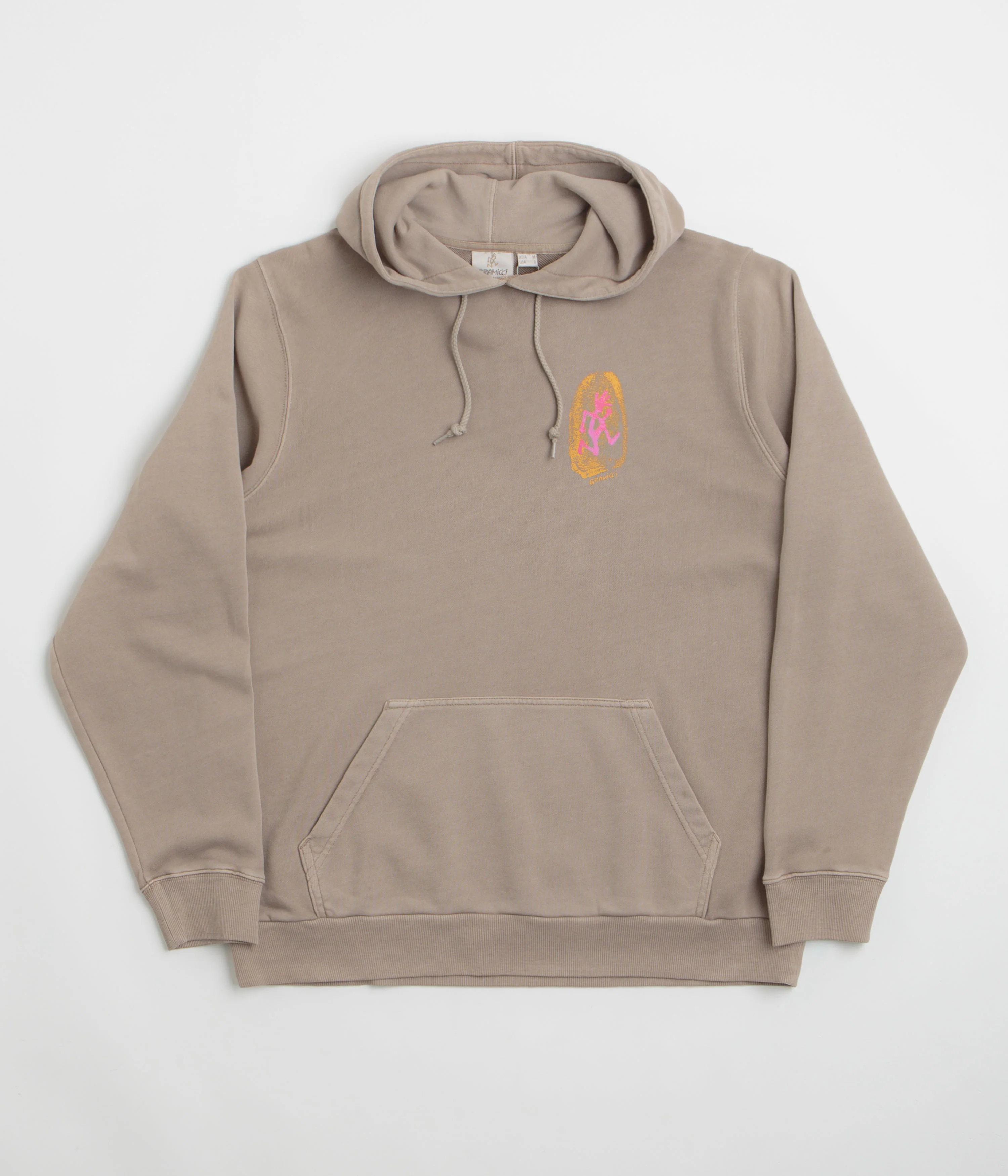 Gramicci Thumbprint Hoodie - Sand Pigment - Image 2