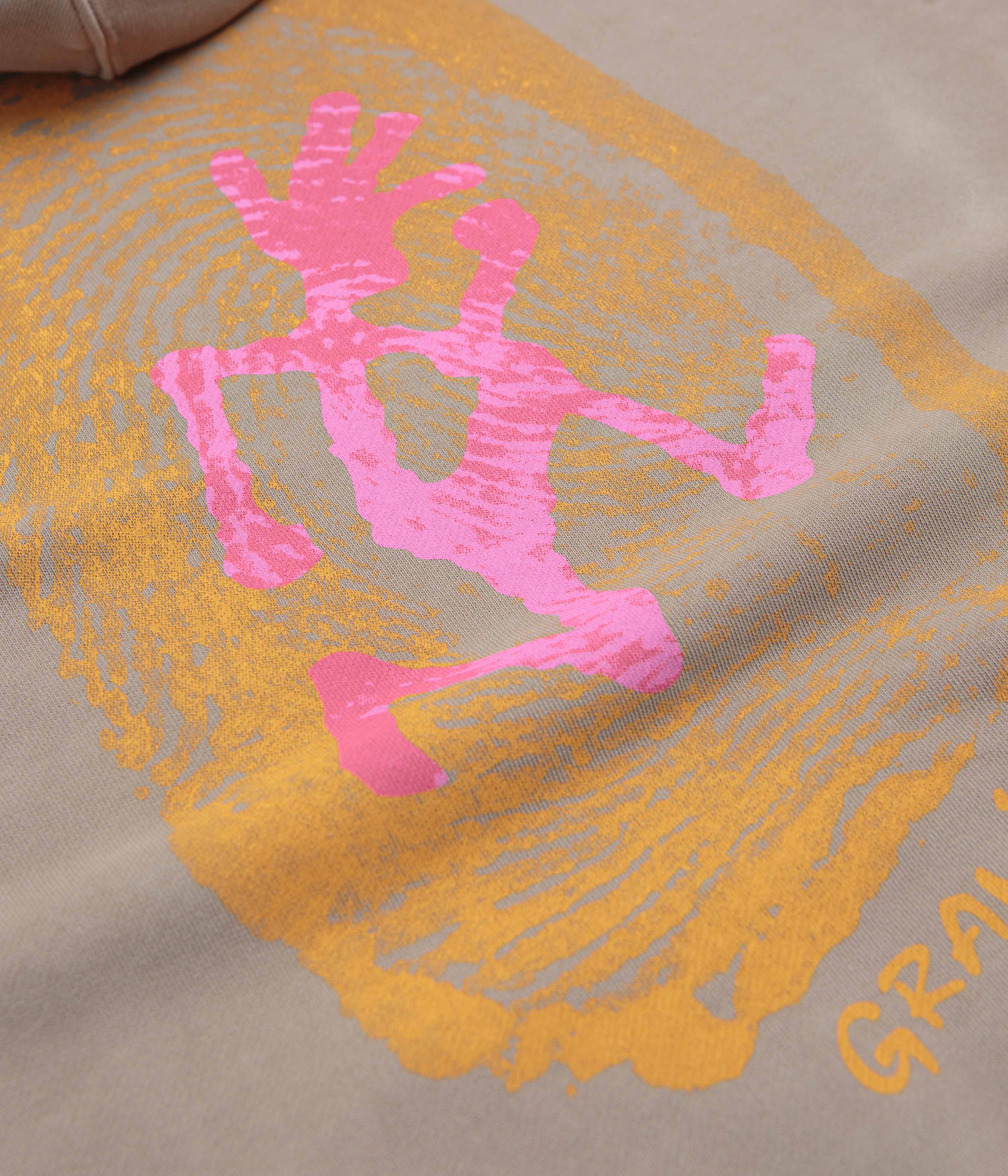 Gramicci Thumbprint Hoodie - Sand Pigment - Image 4