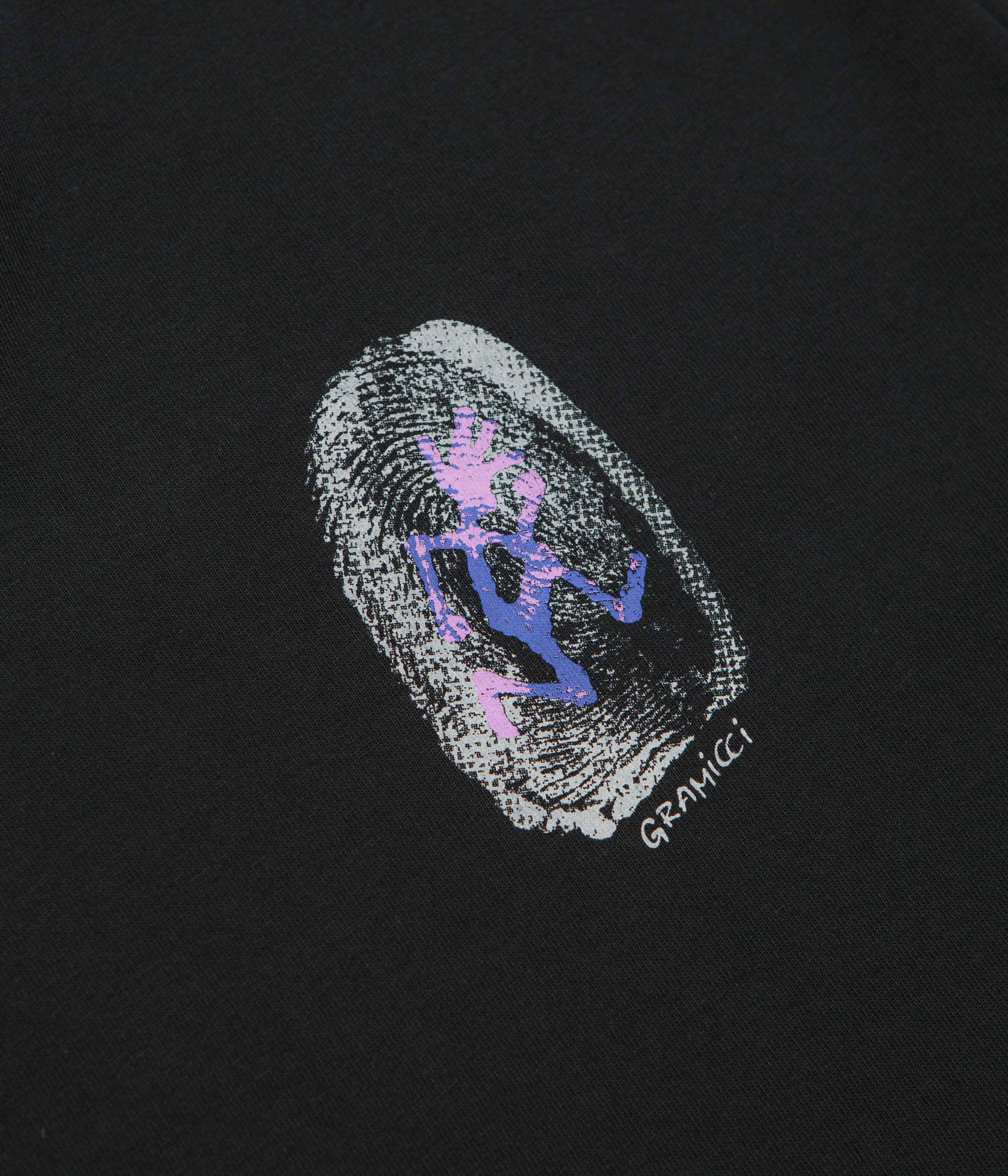 Gramicci Thumbprint T-Shirt - Vintage Black - Image 4