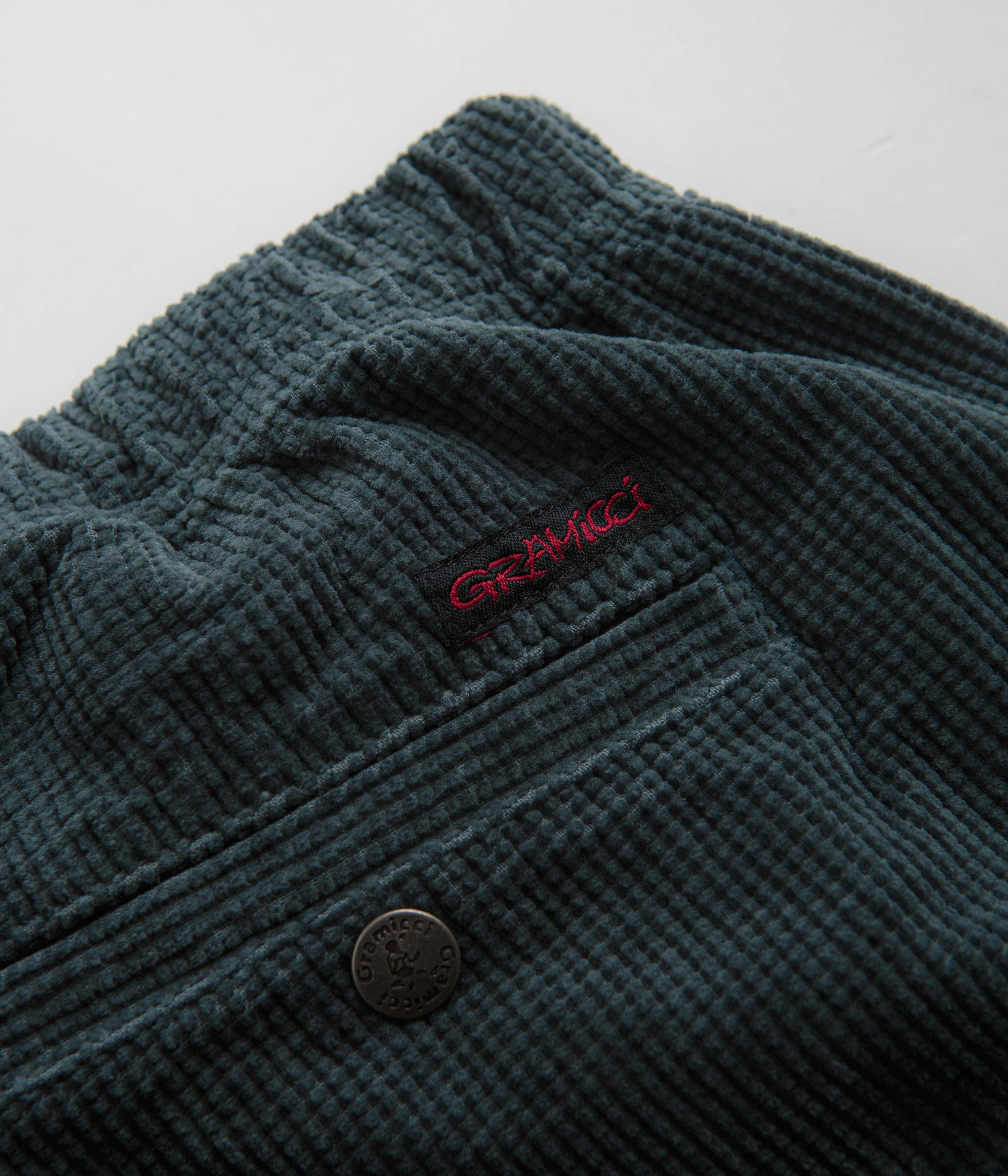 Gramicci Waffle Cord Double-Knee Climber Pants - Foggy Pine Dye - Image 8