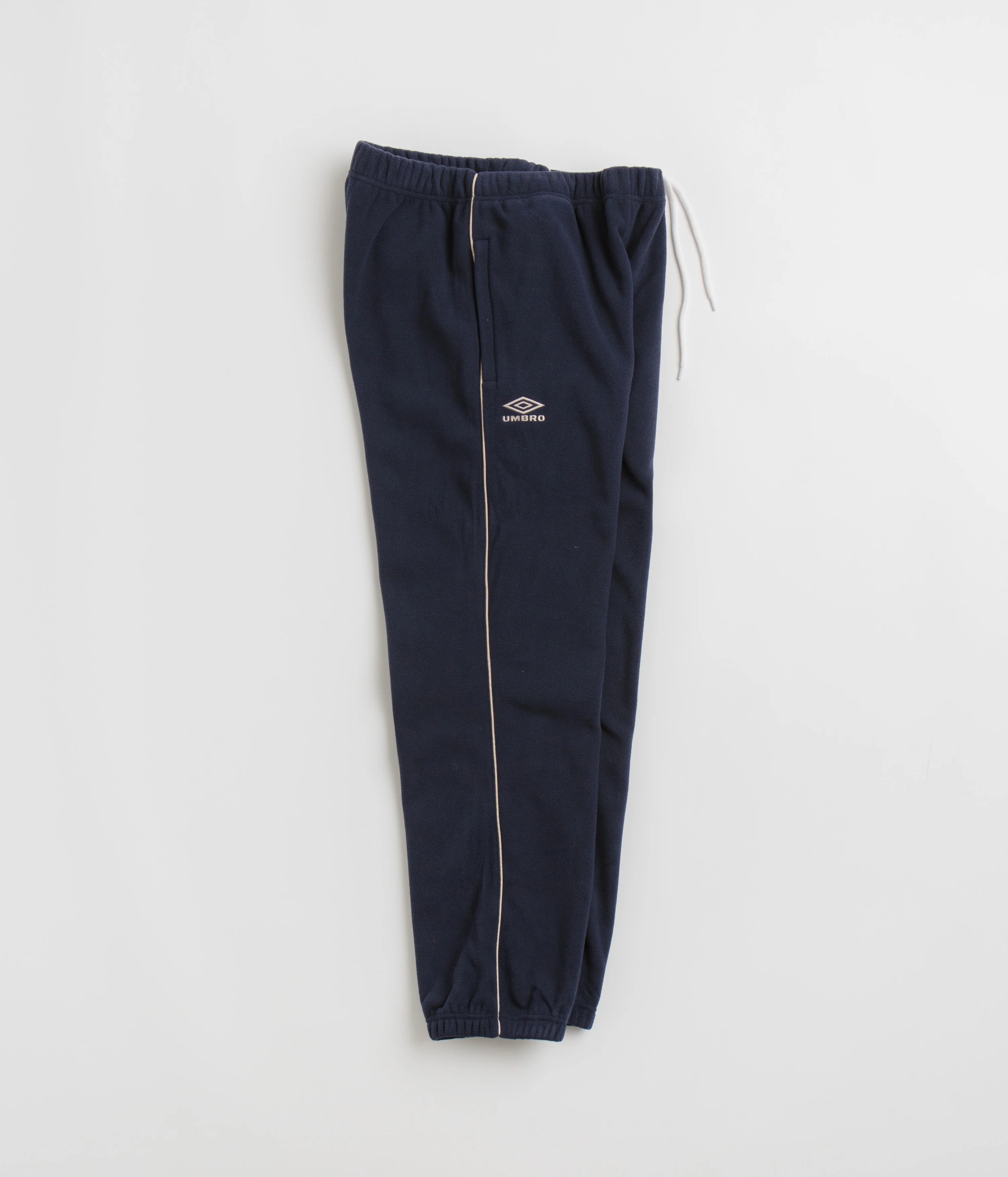 Grand Collection x Umbro Micro Fleece Sweatpants - Navy / Cream - Image 2