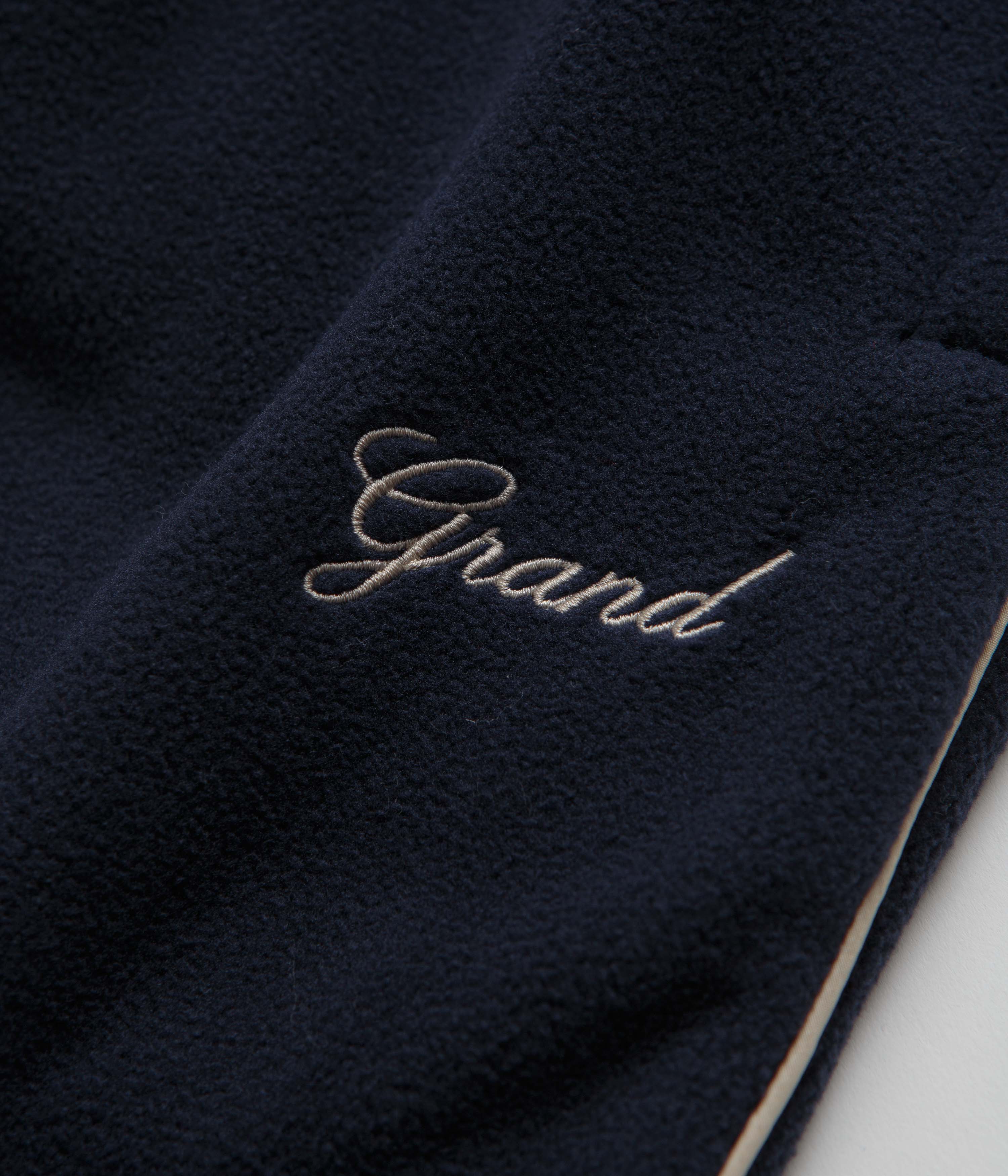 Grand Collection x Umbro Micro Fleece Sweatpants - Navy / Cream - Image 6