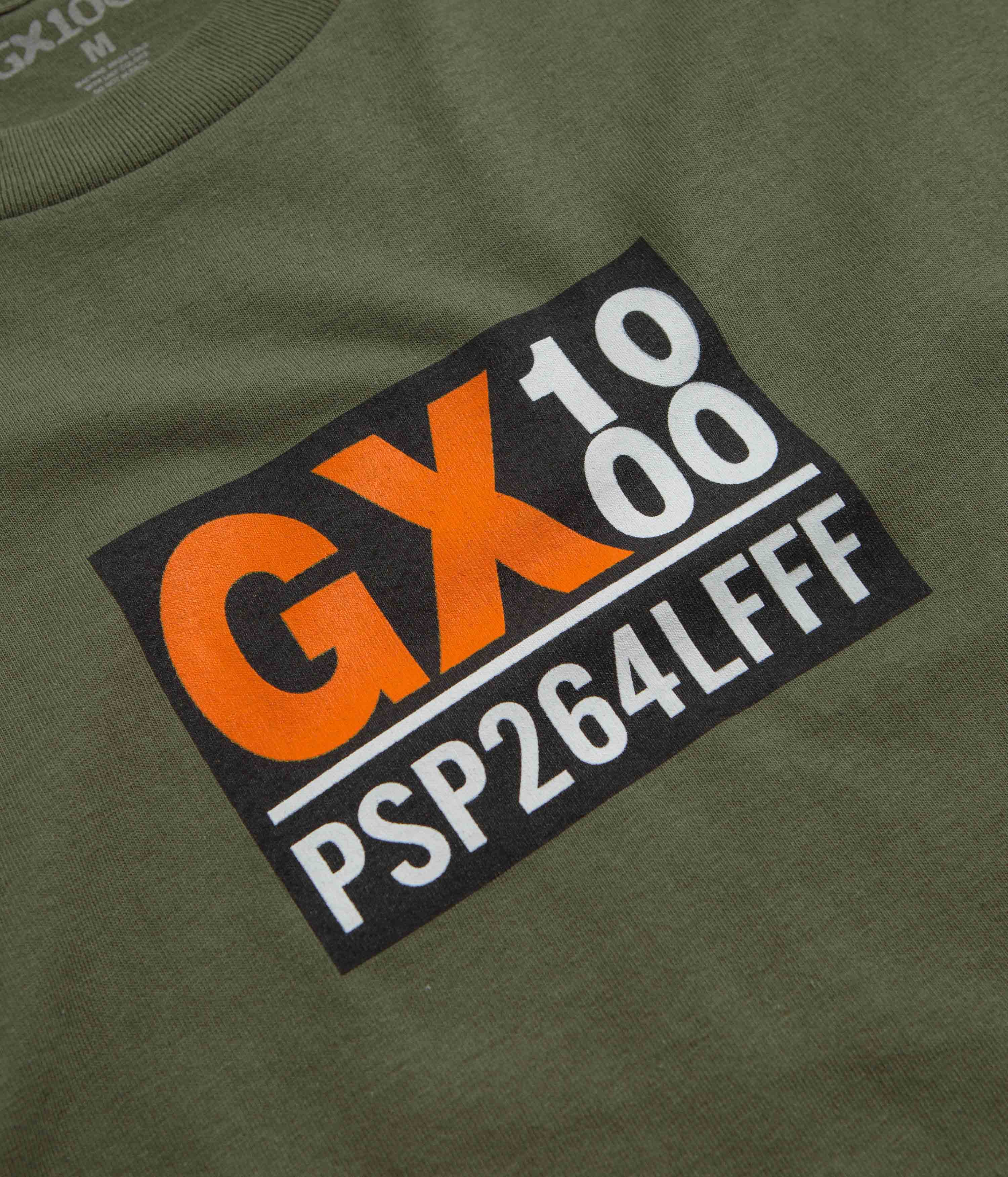 GX1000 PSP T-Shirt - Green / Orange - Image 2