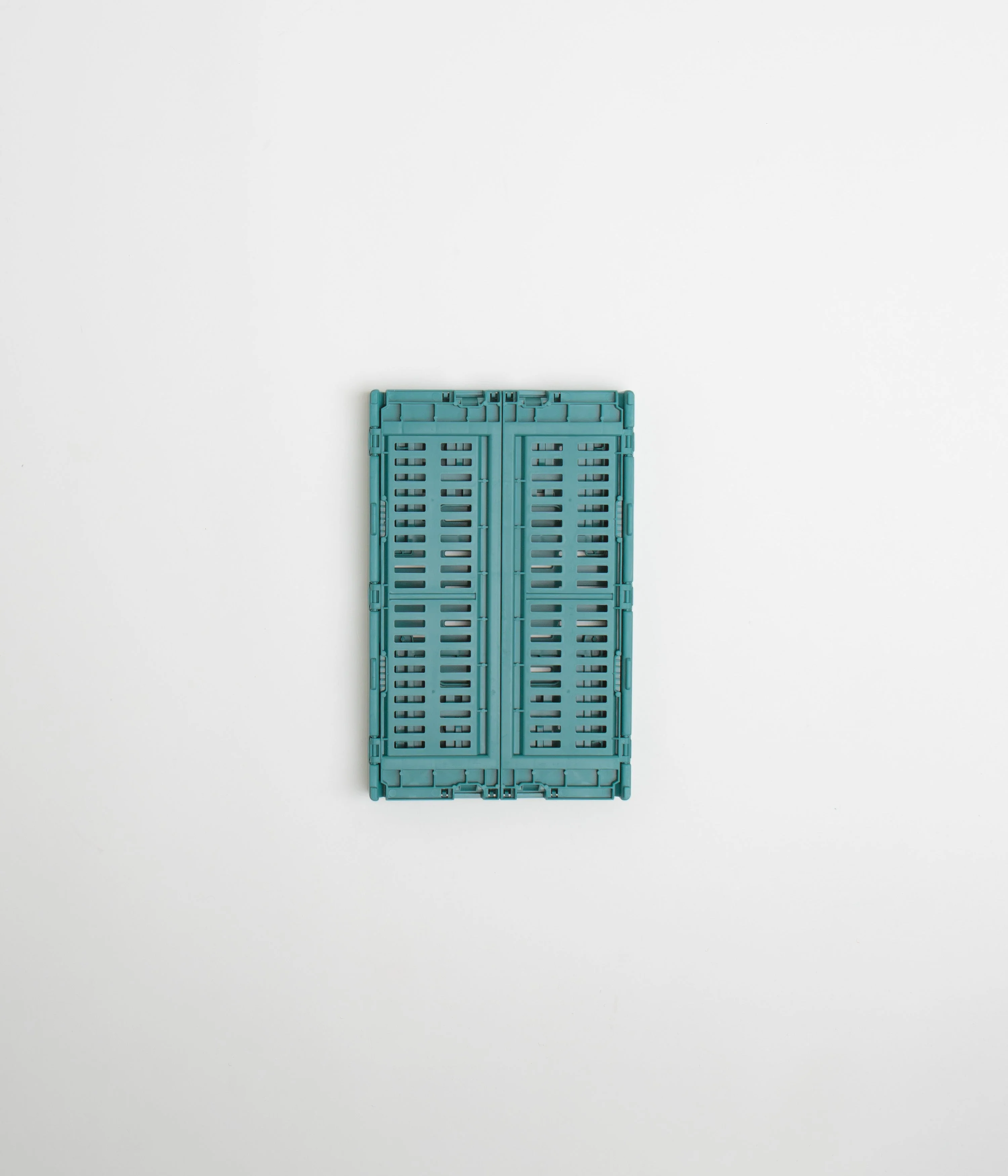 HAY Small Colour Crate - Ocean Green - Image 4