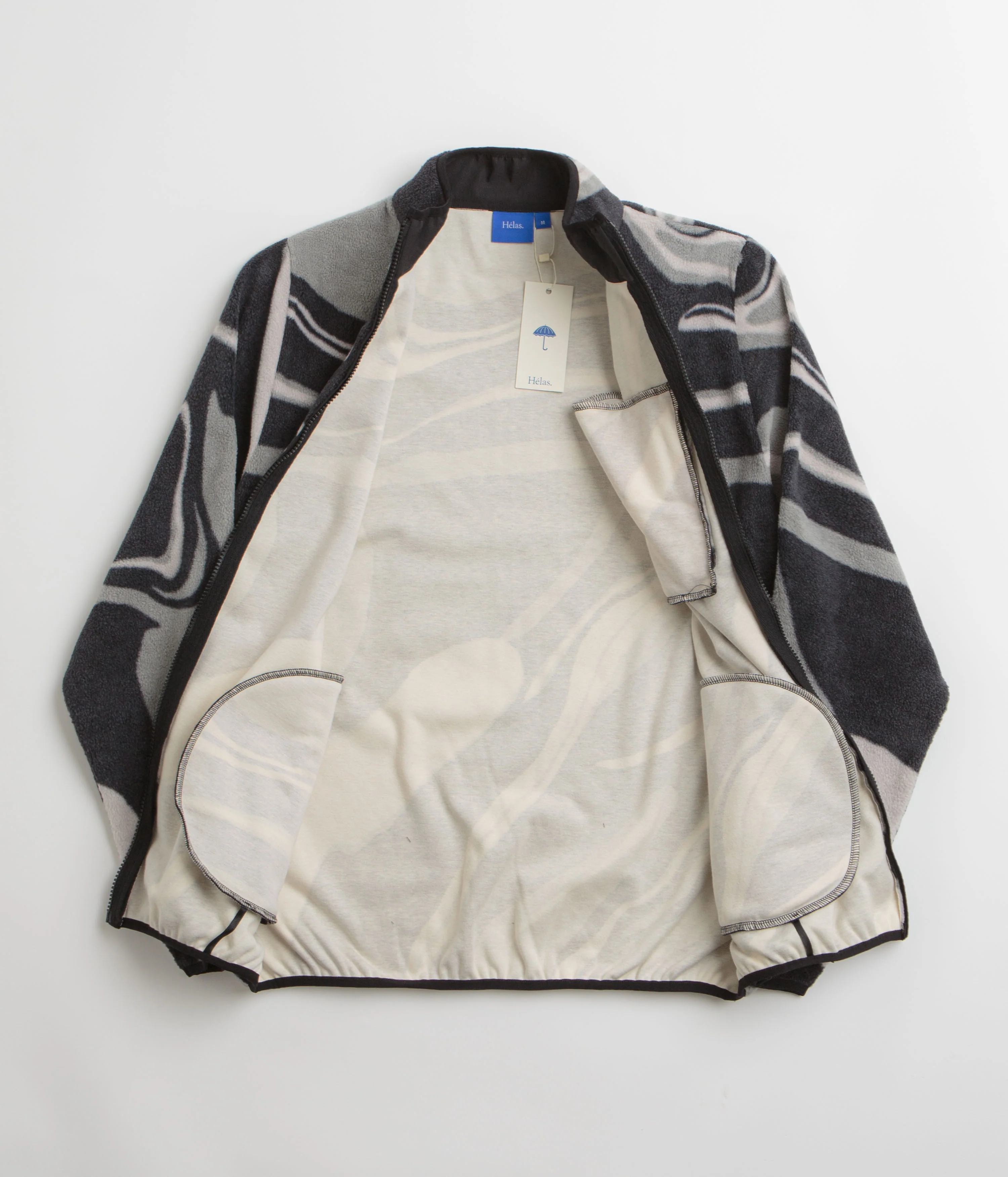 Helas Avalanche Fleece - Grey / Black - Image 2