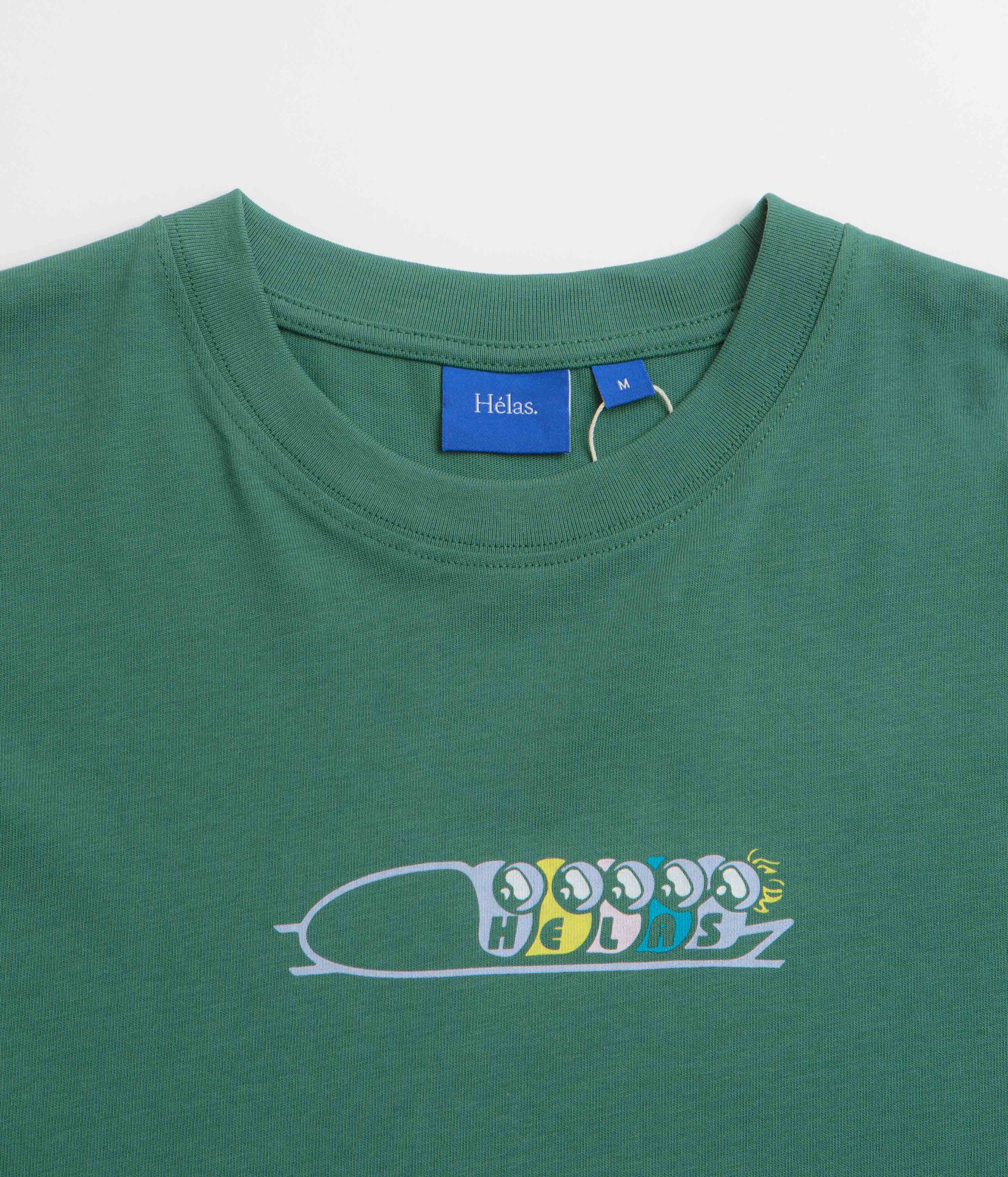 Helas Bobsleigh T-Shirt - Green - Image 3