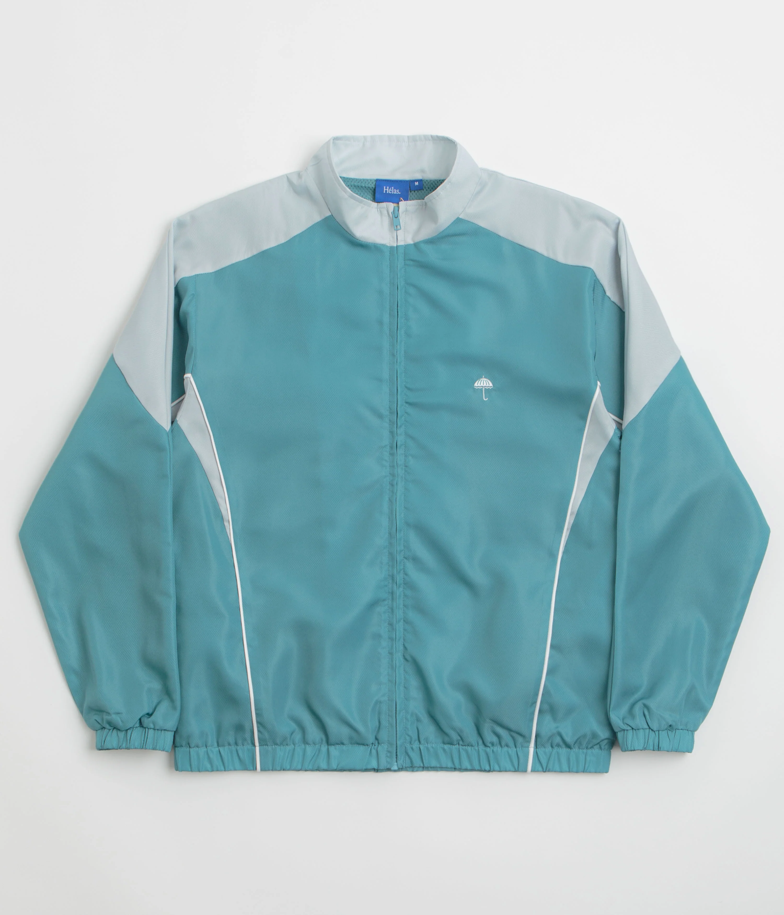 Helas Compete Tracksuit Jacket - Grey / Blue