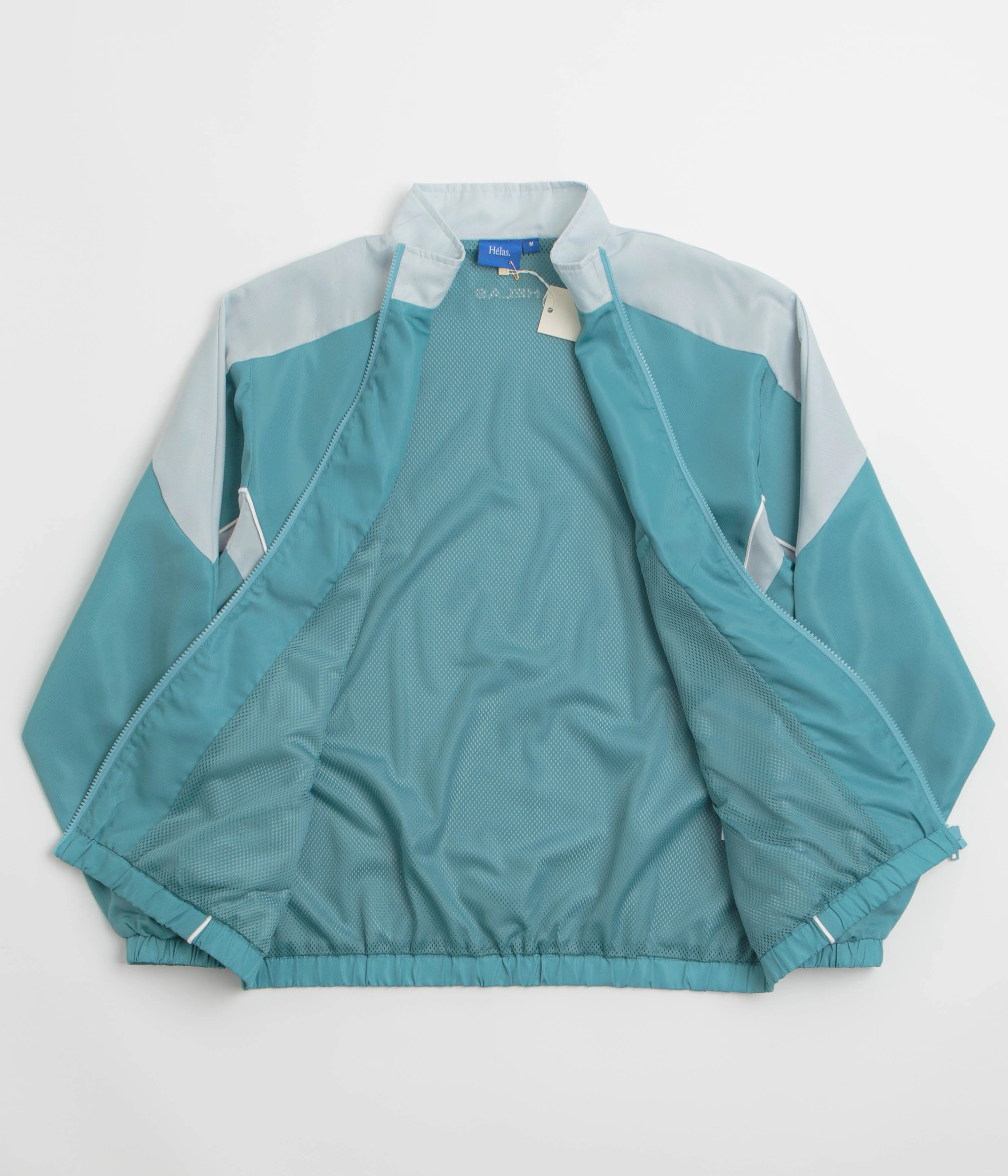 Helas Compete Tracksuit Jacket - Grey / Blue - Image 2