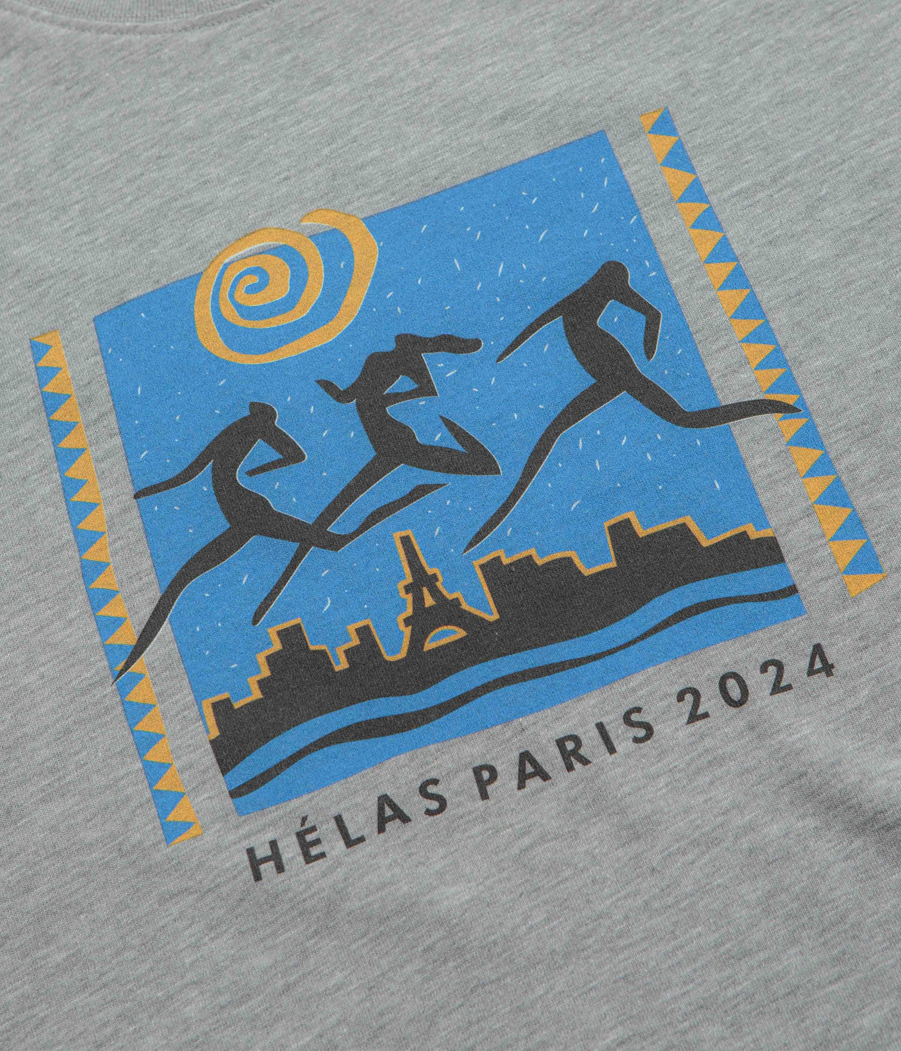 Helas Coureuses T-Shirt - Heather Grey - Image 3