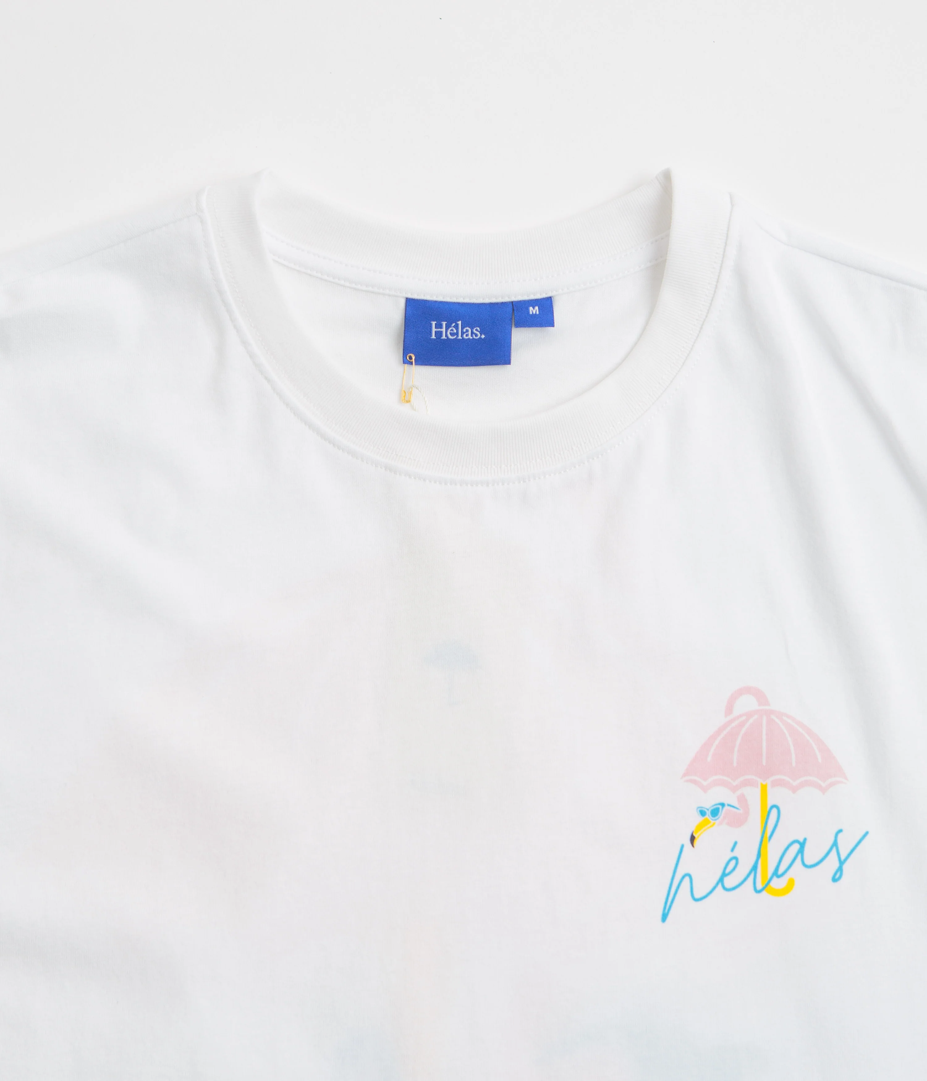 Helas Flamingo T-Shirt - White - Image 4