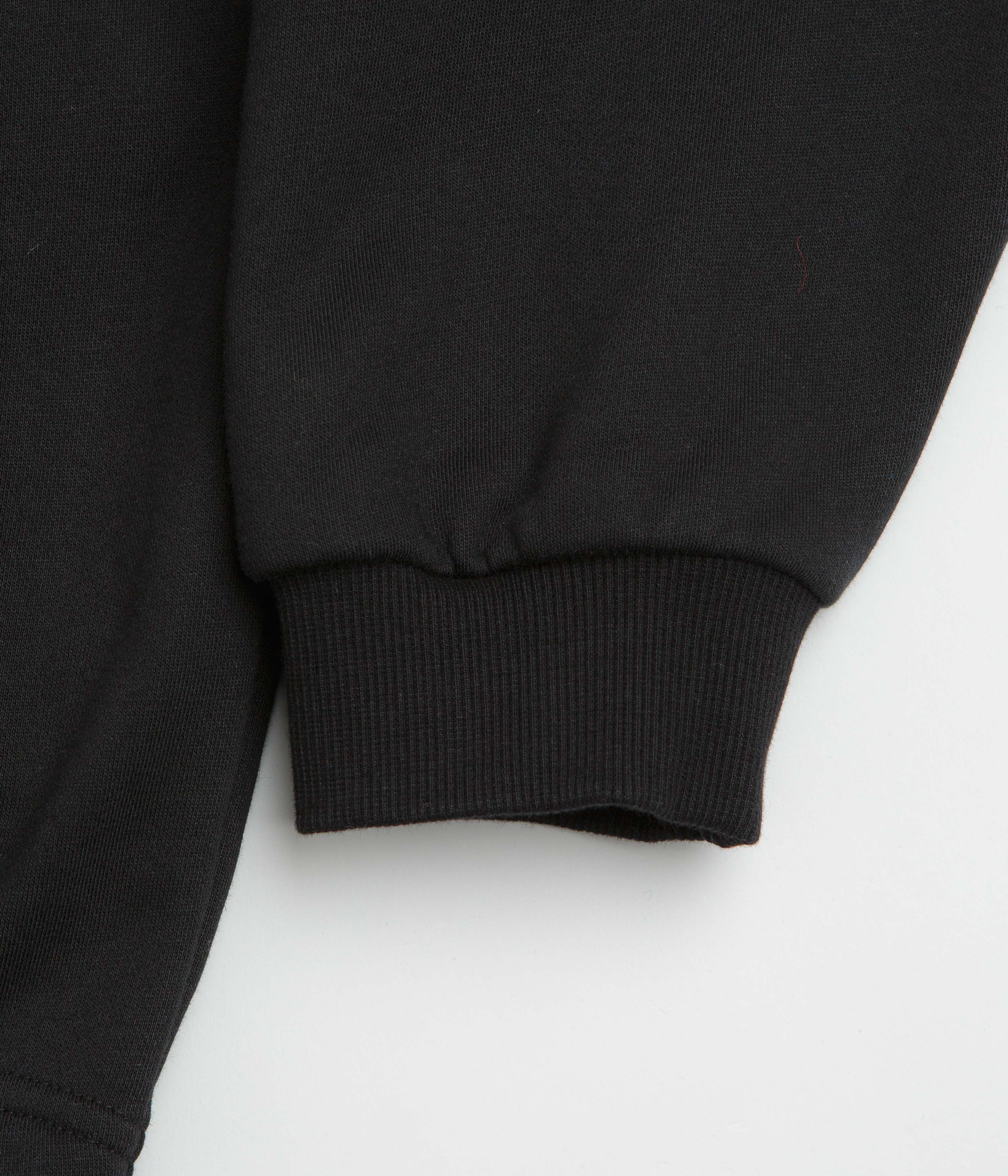 Helas Hoop Quarter Zip Sweatshirt - Blue / Black - Image 7