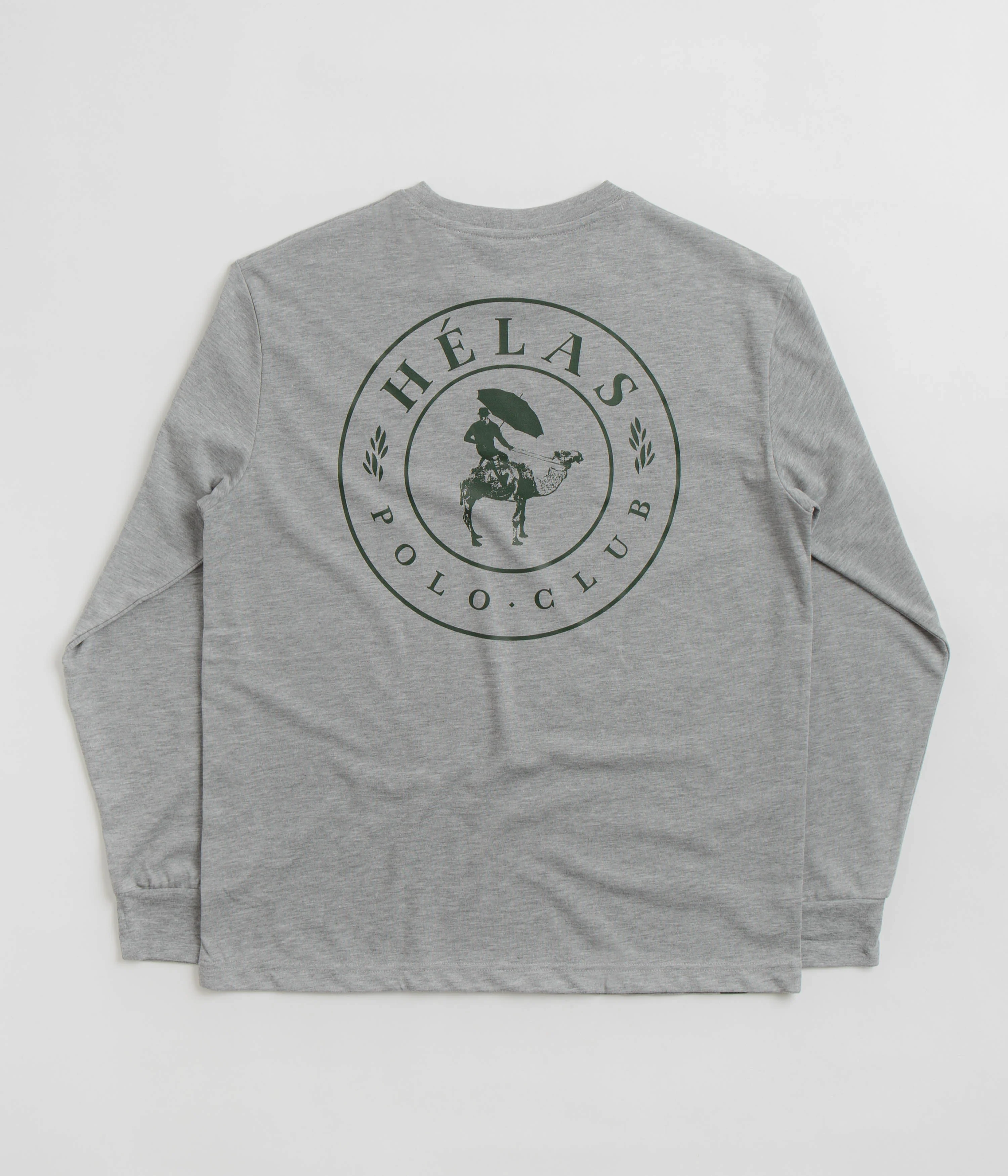 Helas Polo Club Long Sleeve T-Shirt - Heather - Image 2