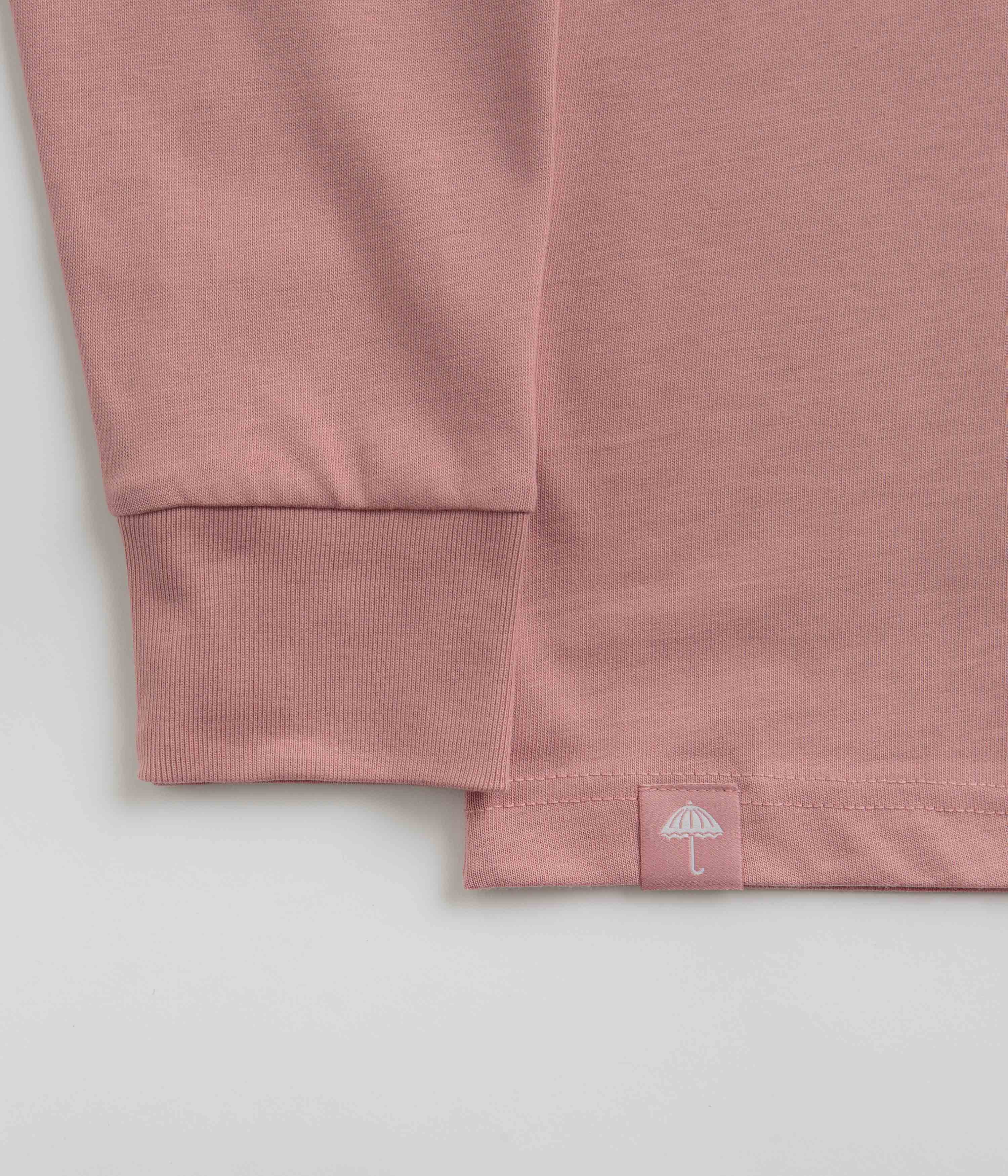 Helas Polo Club Long Sleeve T-Shirt - Poudre Red - Image 3