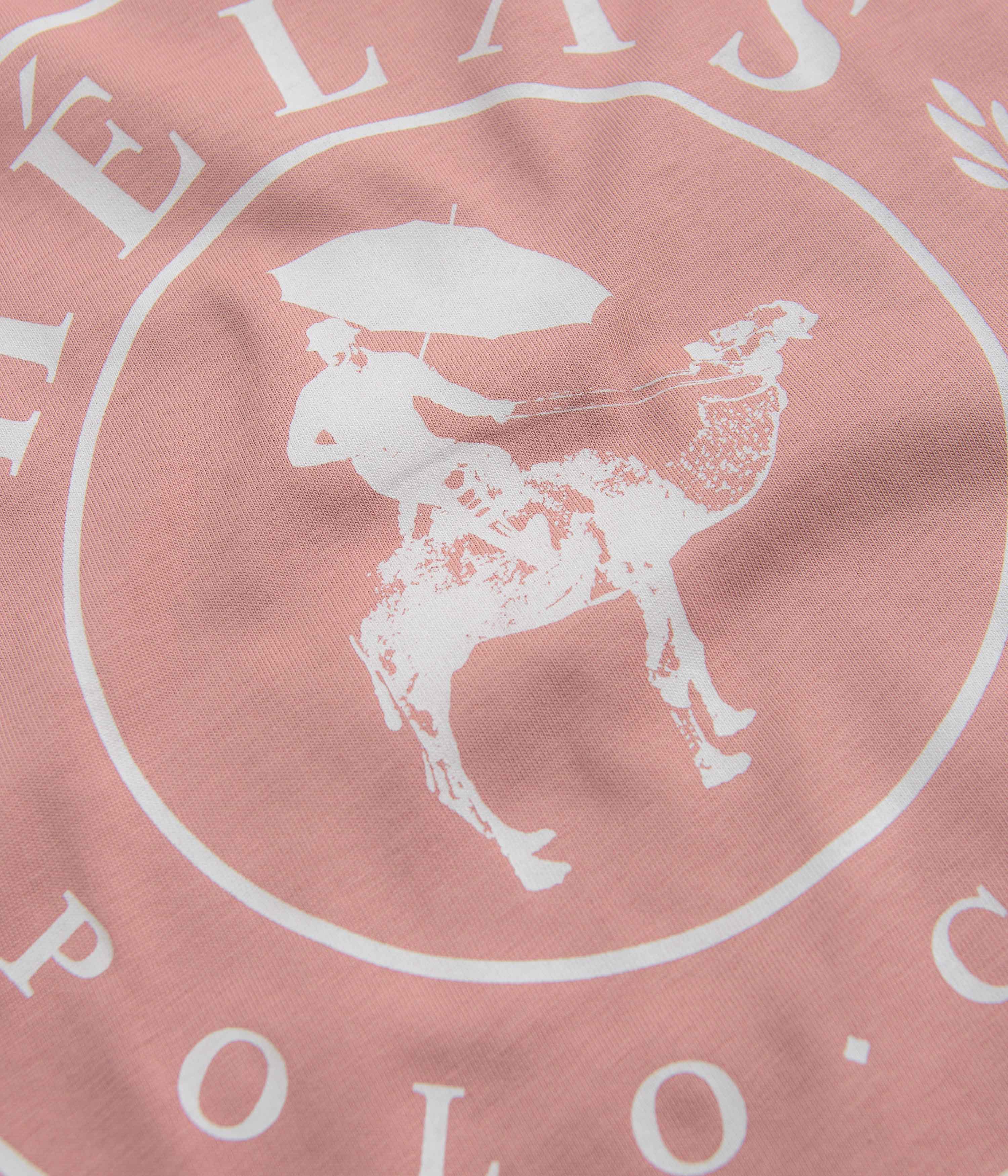 Helas Polo Club Long Sleeve T-Shirt - Poudre Red - Image 6