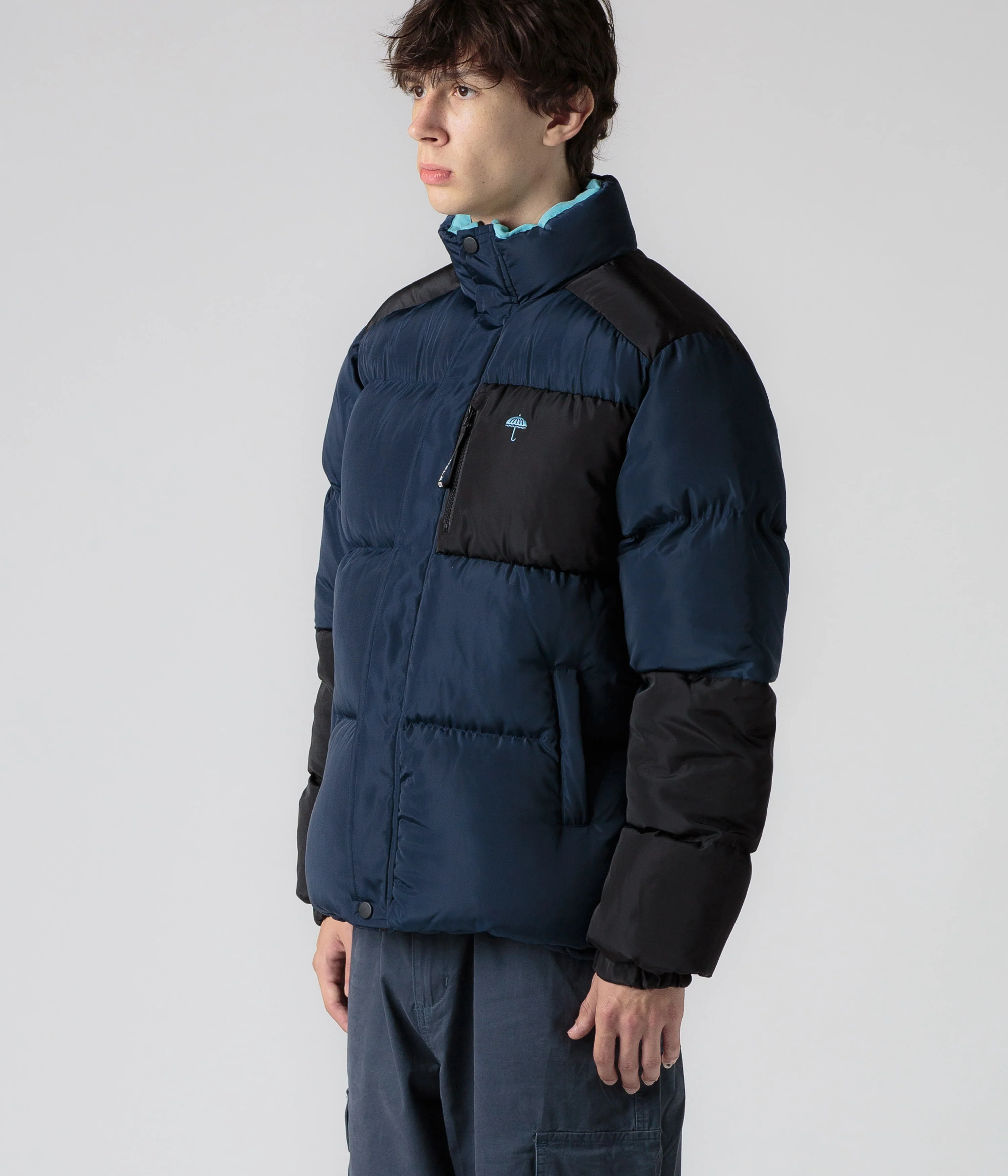 Helas Puff Tuff Puffer Jacket - Navy - Image 7