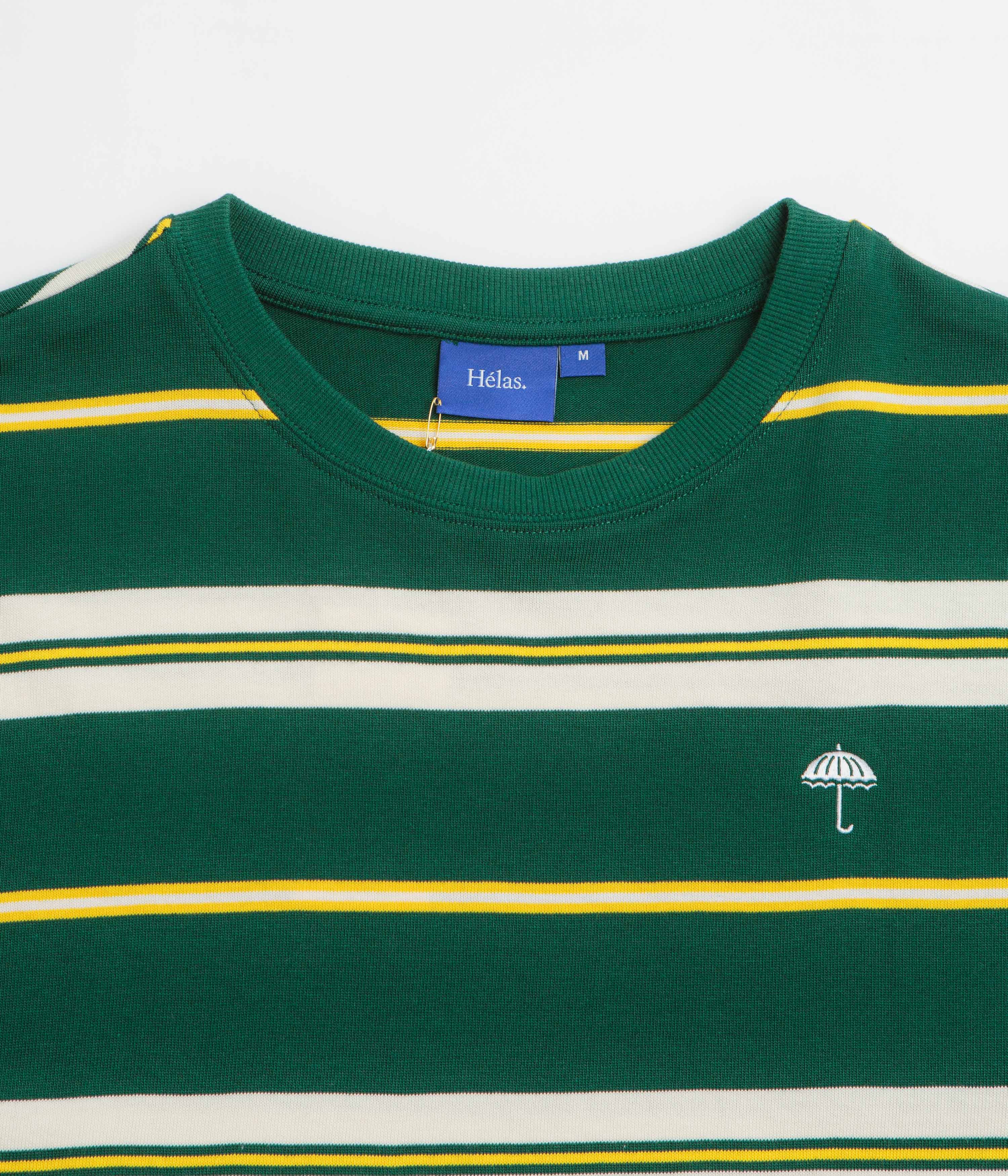 Helas Raye T-Shirt - Striped Green - Image 2