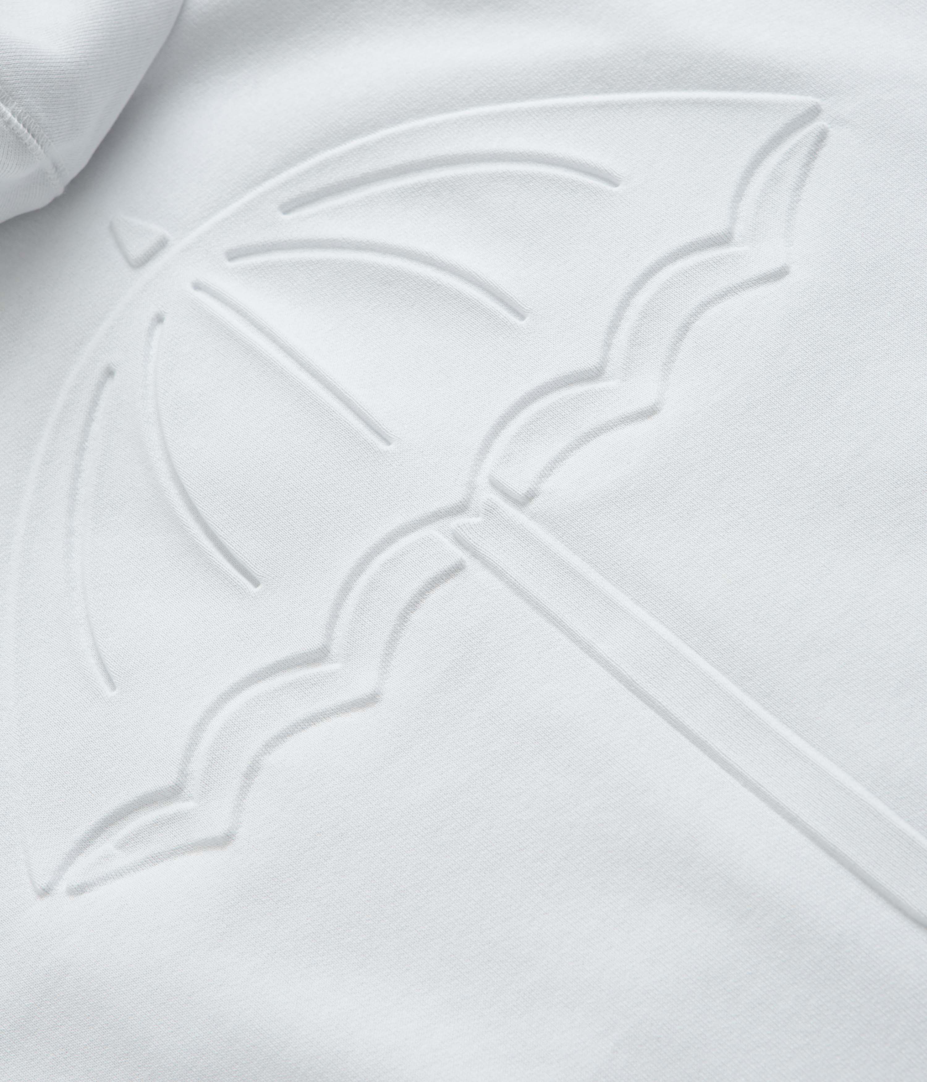 Helas Relief Hoodie - White - Image 5