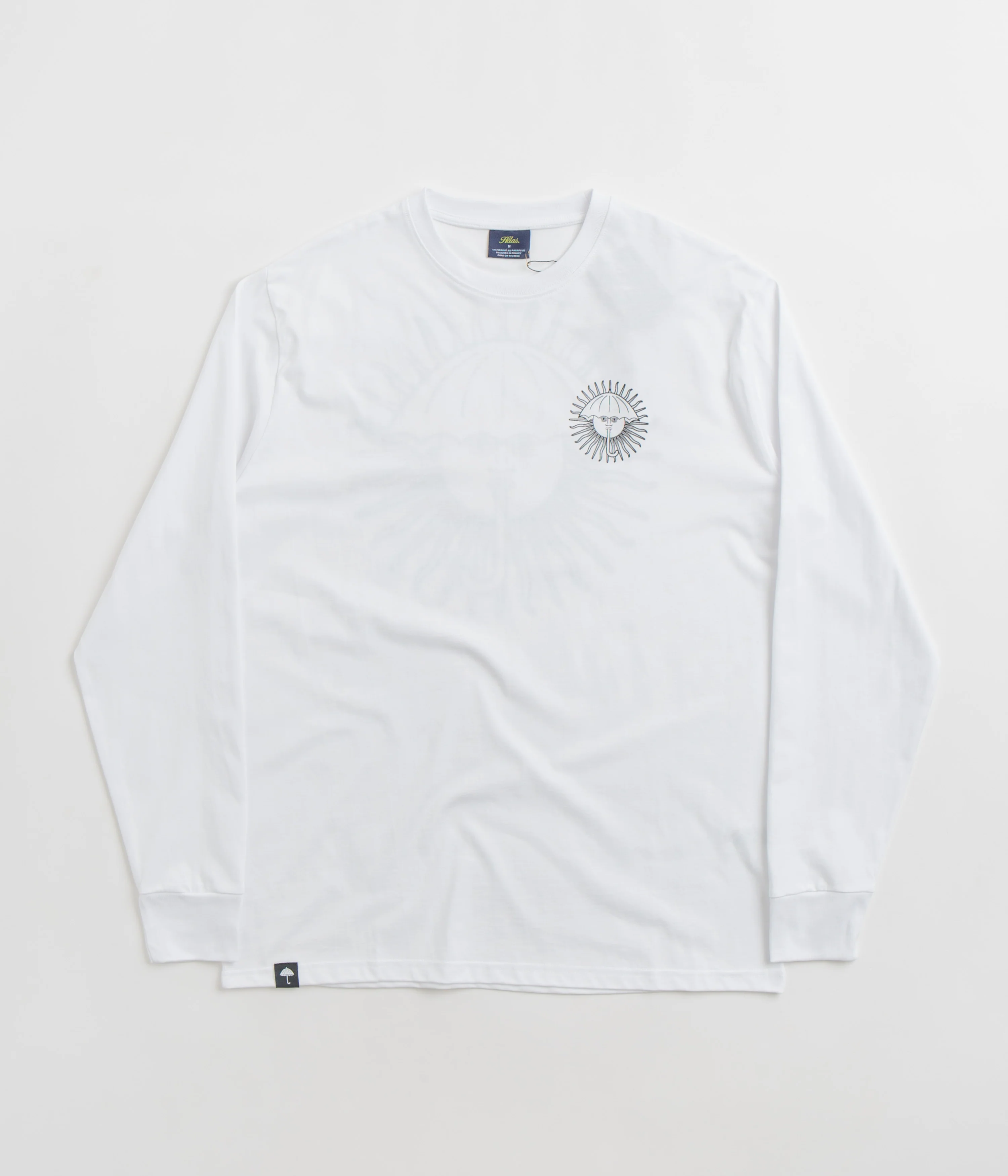 Helas Sol Long Sleeve T-Shirt - White - Image 2