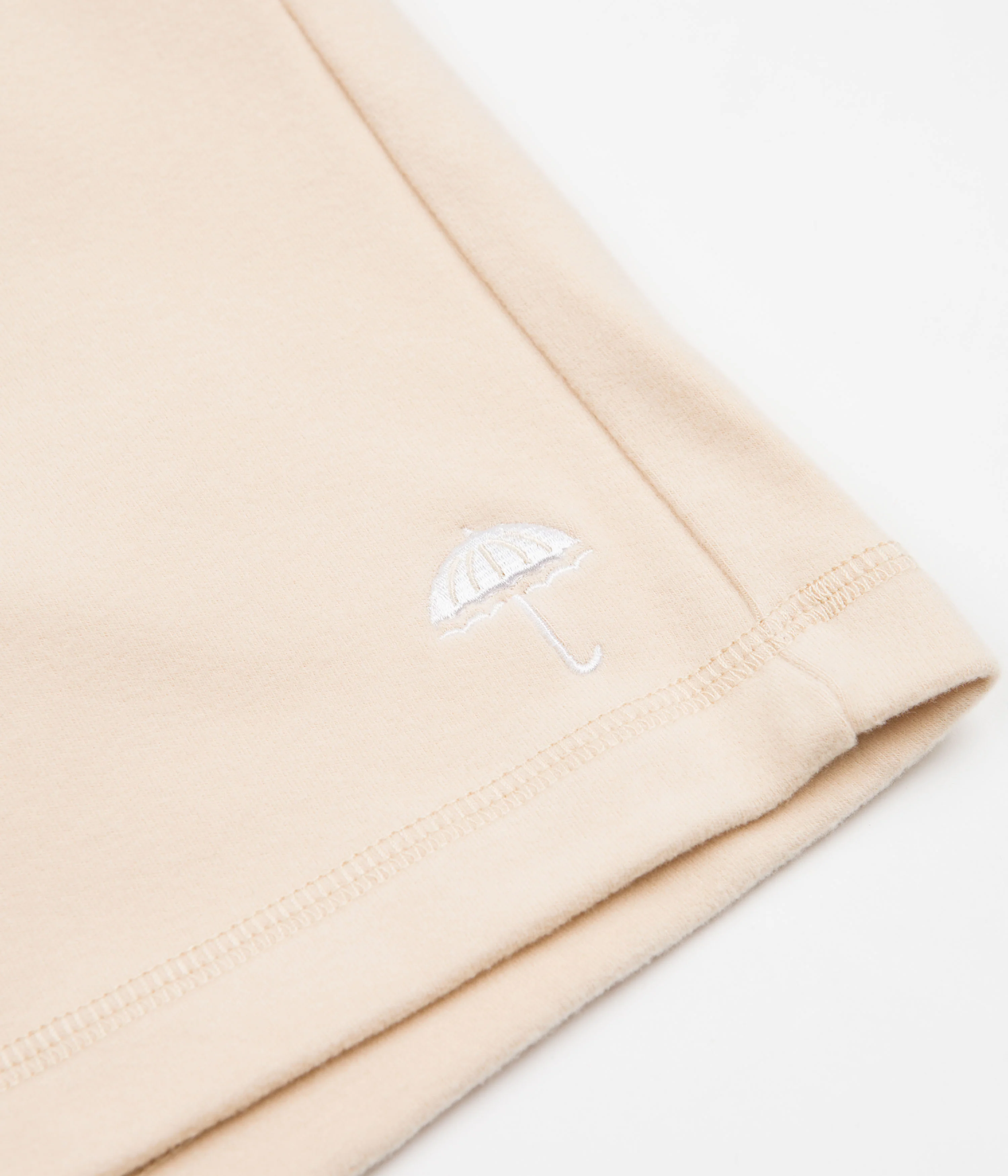 Helas Super Soft Fleece Shorts - Sand - Image 4