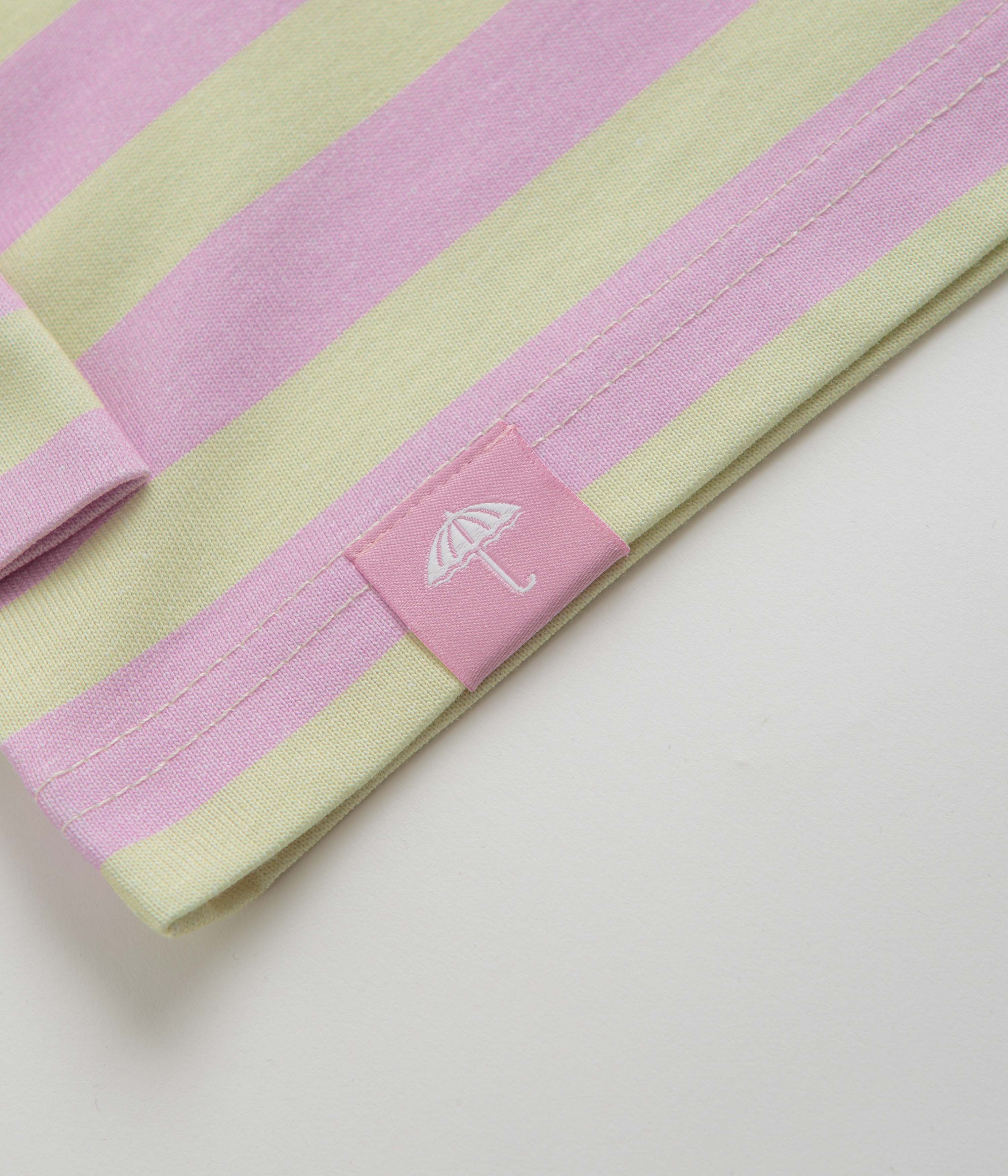 Helas Will Long Sleeve T-Shirt - Yellow / Pink - Image 5