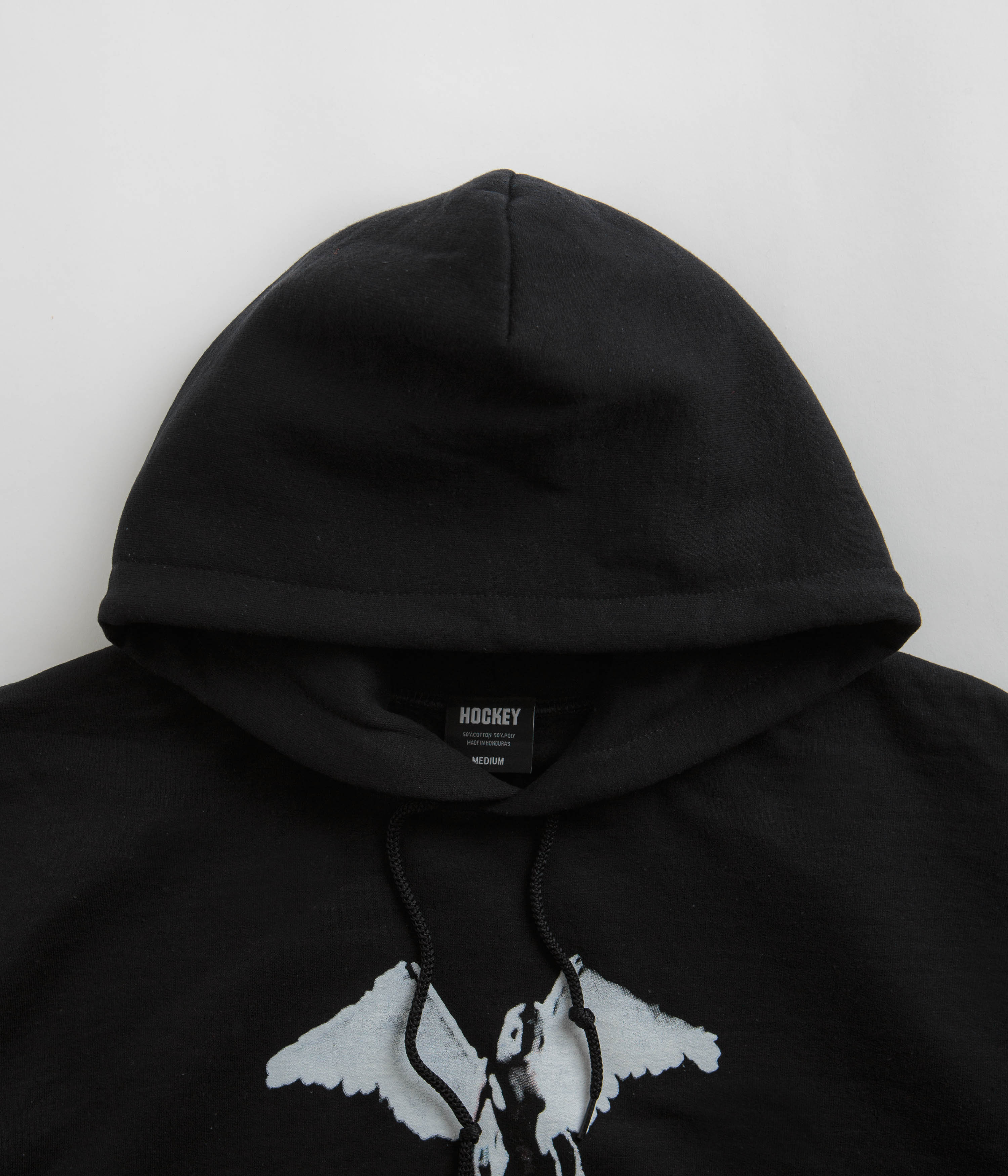 Hockey Angel Hoodie - Black - Image 4