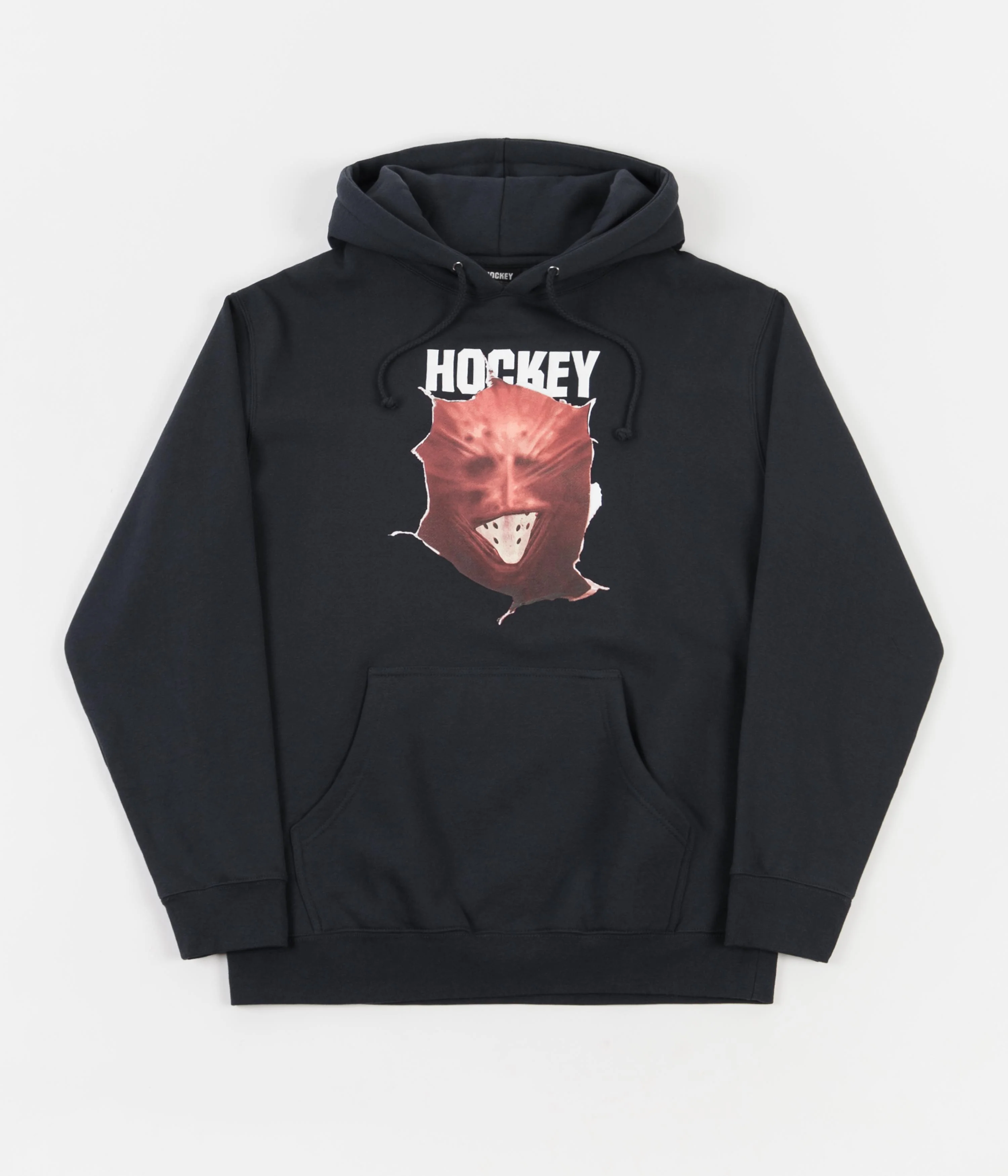 Hockey Fireball Hoodie - Slate Blue
