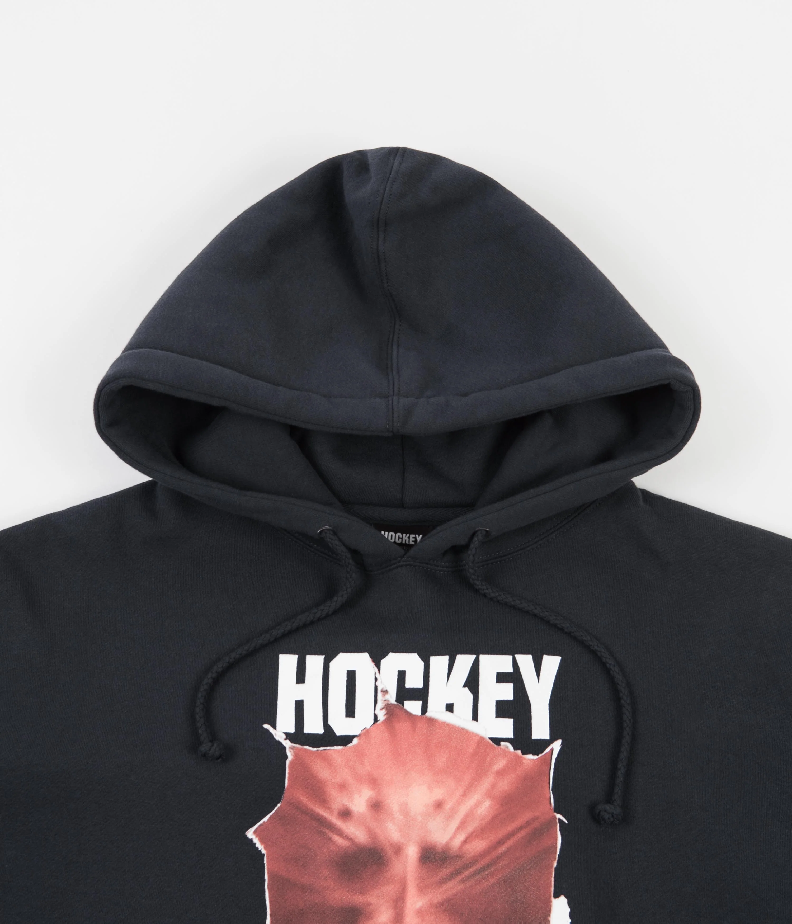 Hockey Fireball Hoodie - Slate Blue - Image 3