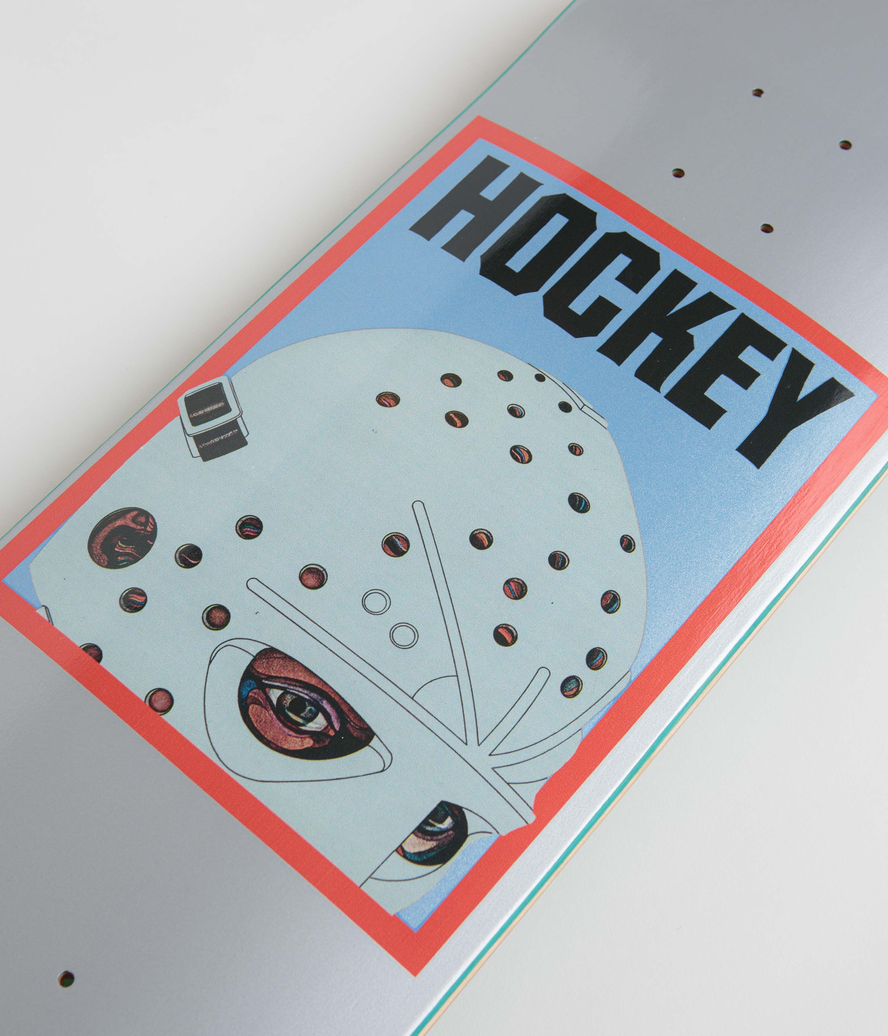 Hockey Half Mask Deck - Silver - 8.75" - Image 3