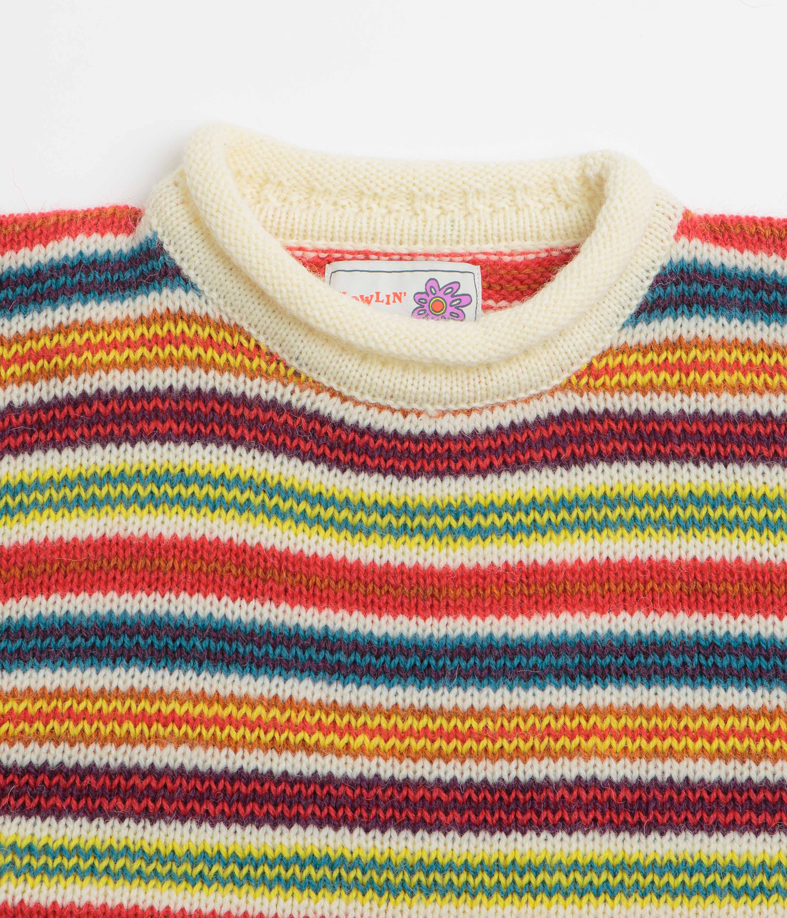 Howlin' Cool In The Pool Crewneck Sweatshirt - Ecru - Image 2