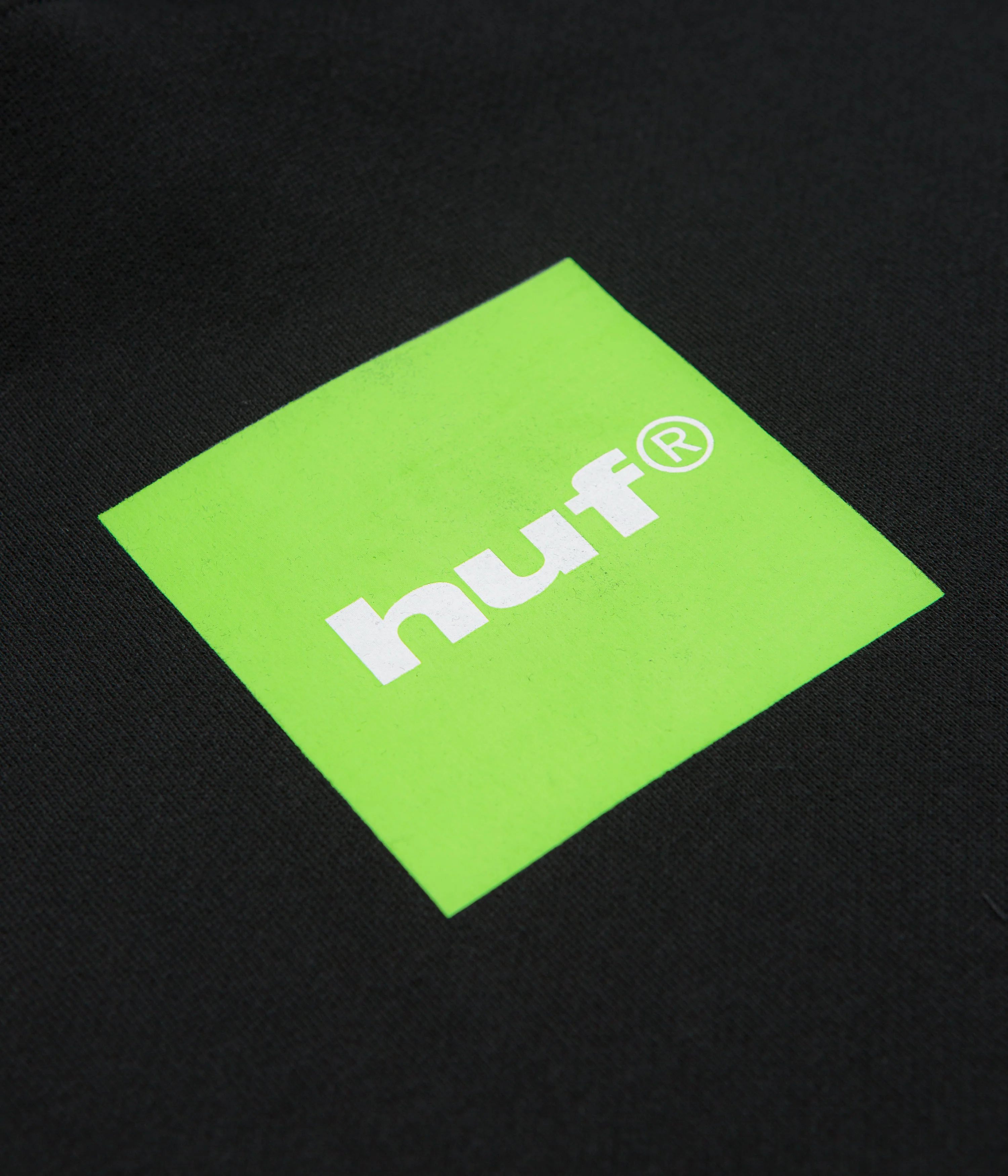 HUF 89 Box Logo Hoodie - Black - Image 3