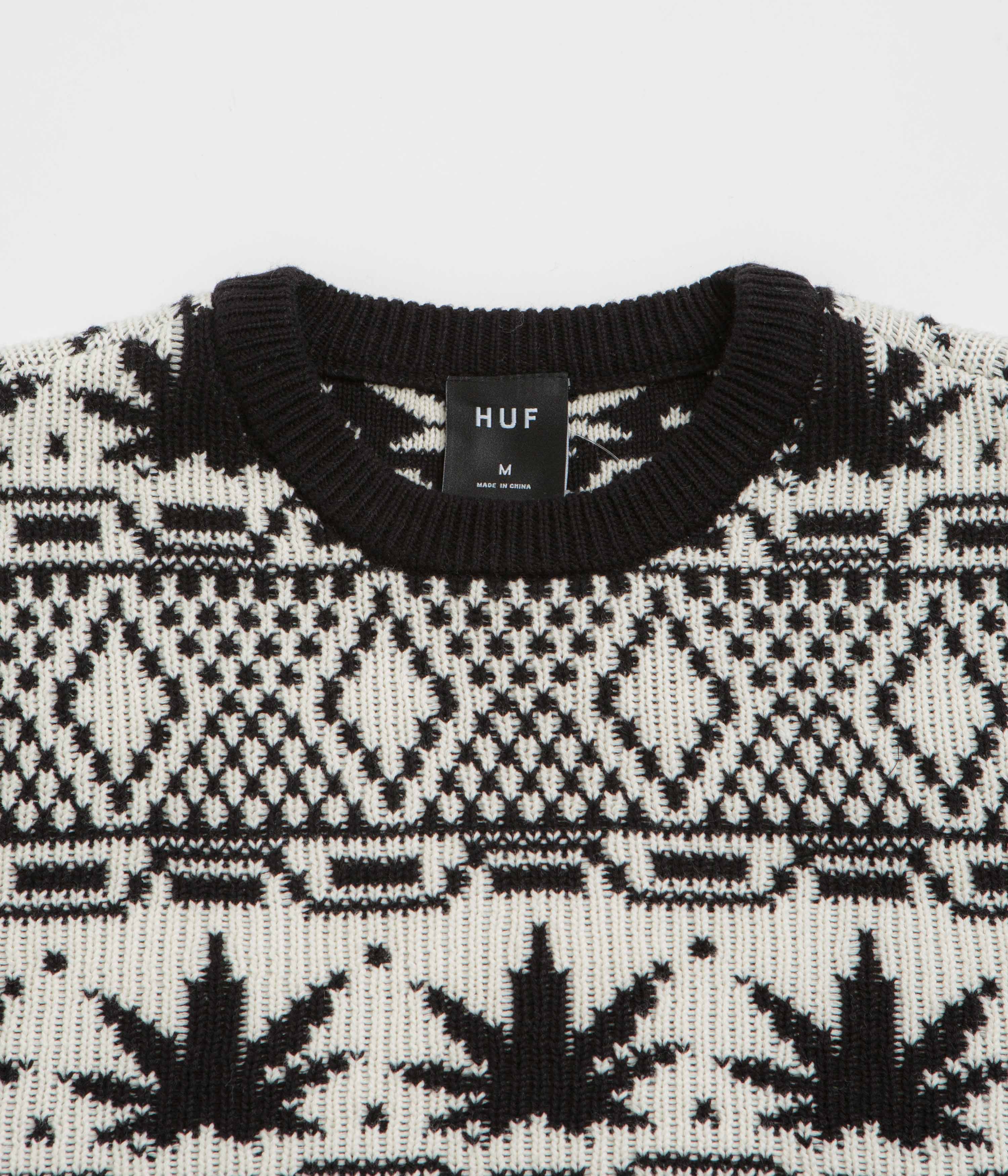 HUF Apres Crewneck Sweatshirt - Natural - Image 2