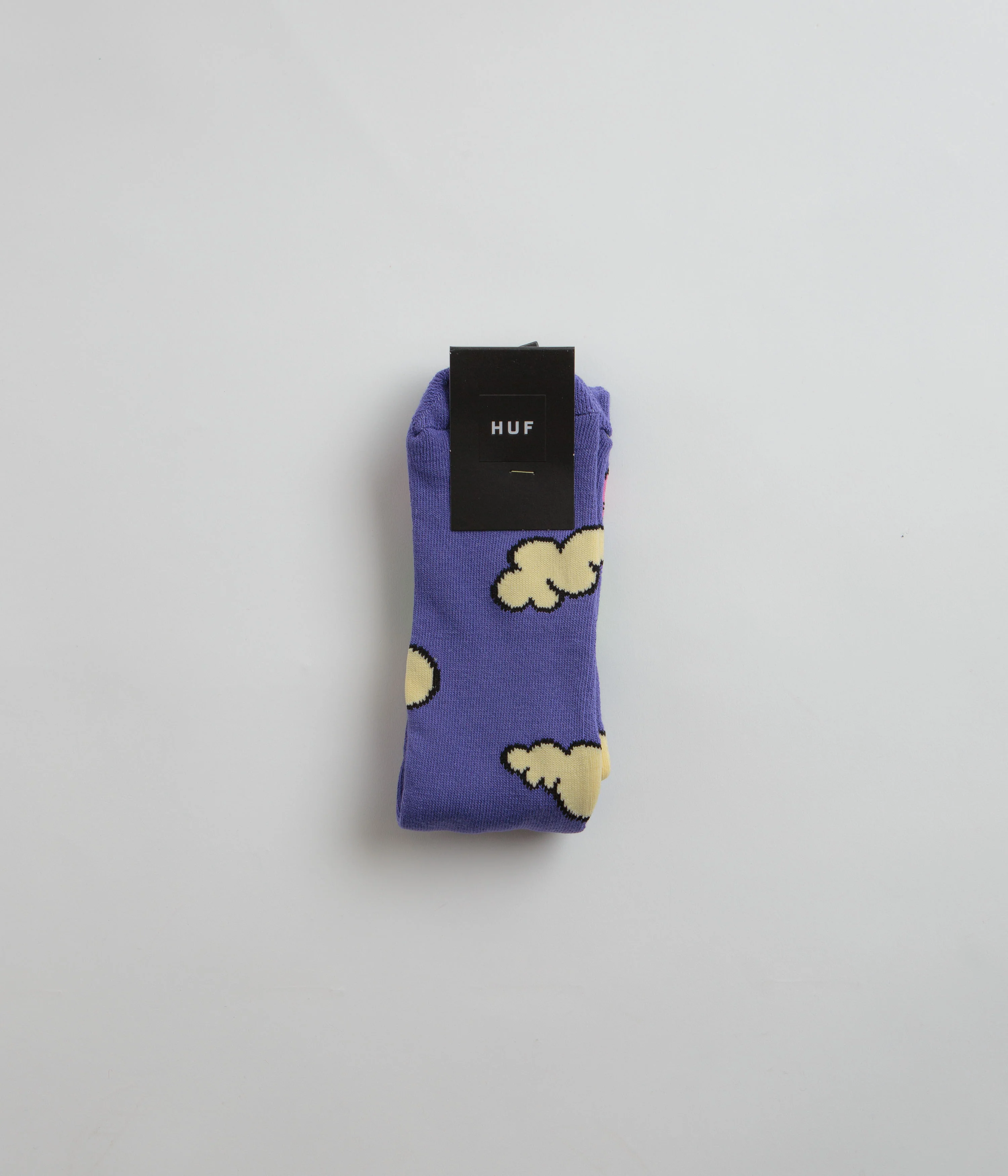 HUF As A Kite Crew Socks - Purple - Image 3
