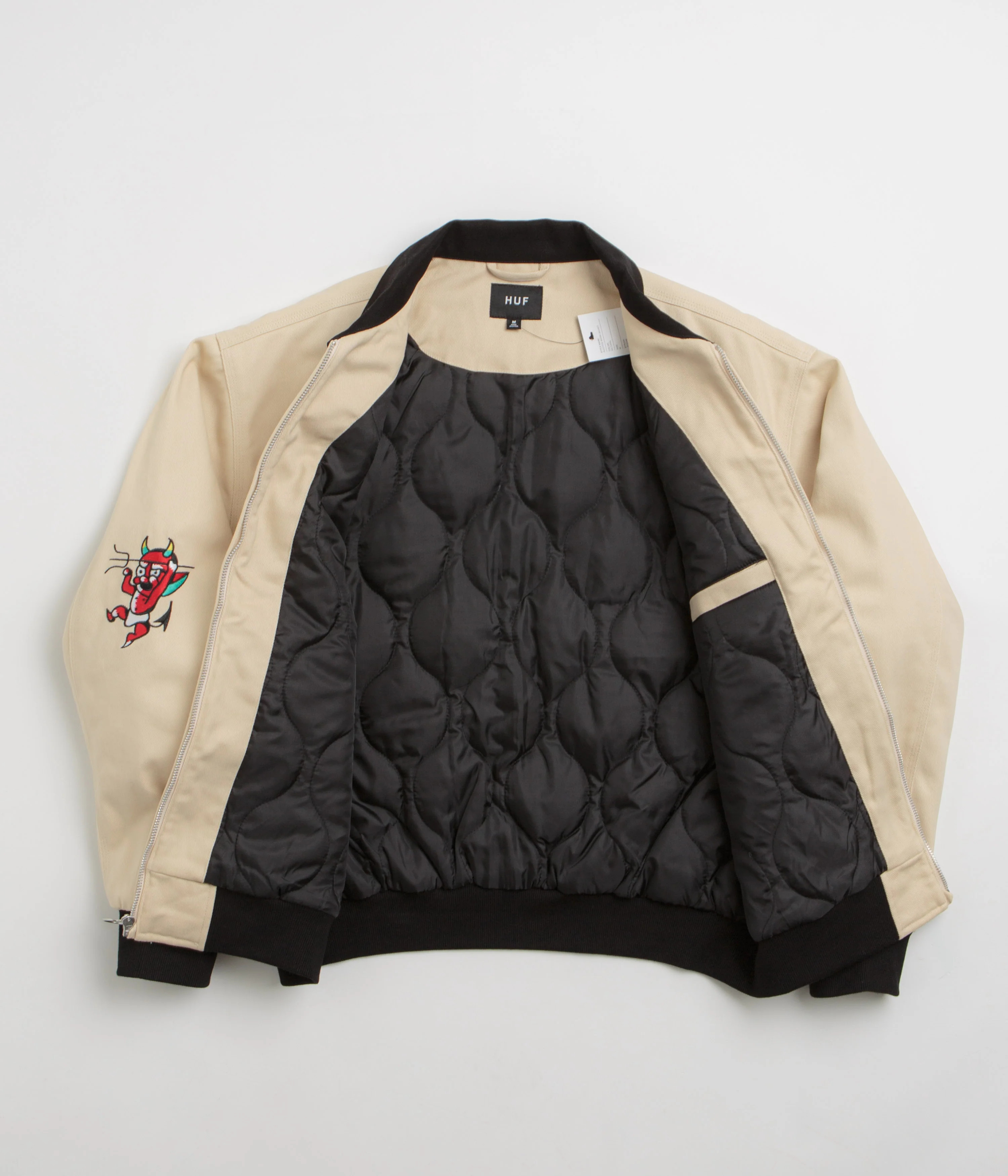 HUF Bledsoe Work Jacket - Natural - Image 2