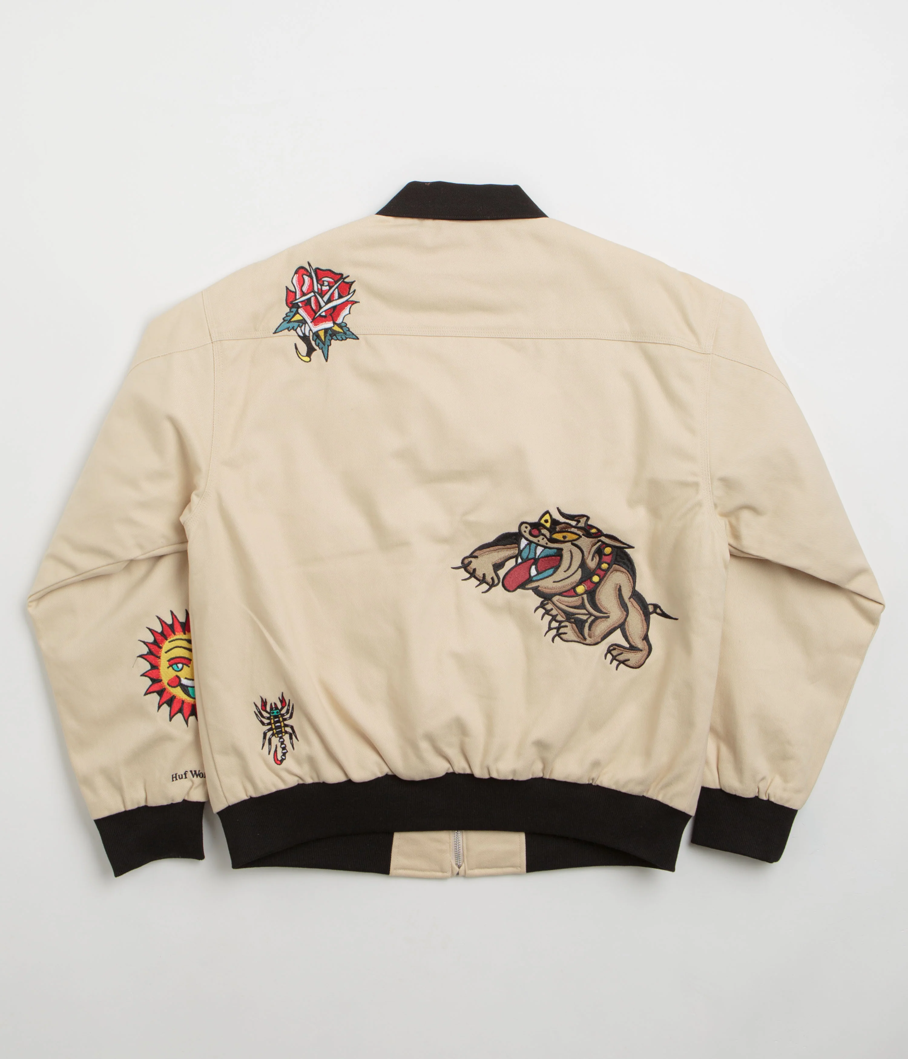 HUF Bledsoe Work Jacket - Natural - Image 4