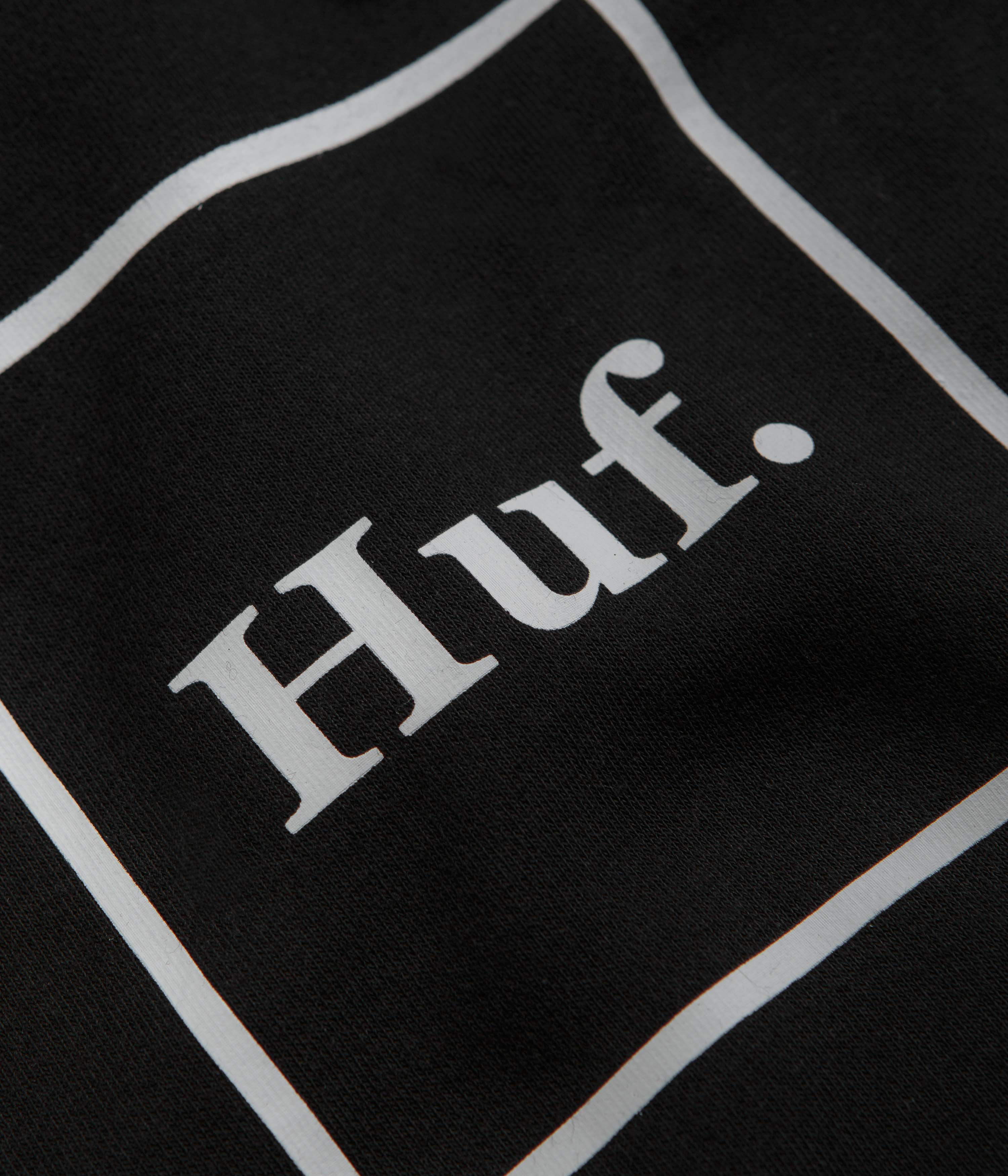 HUF Box Logo Hoodie - Black - Image 3