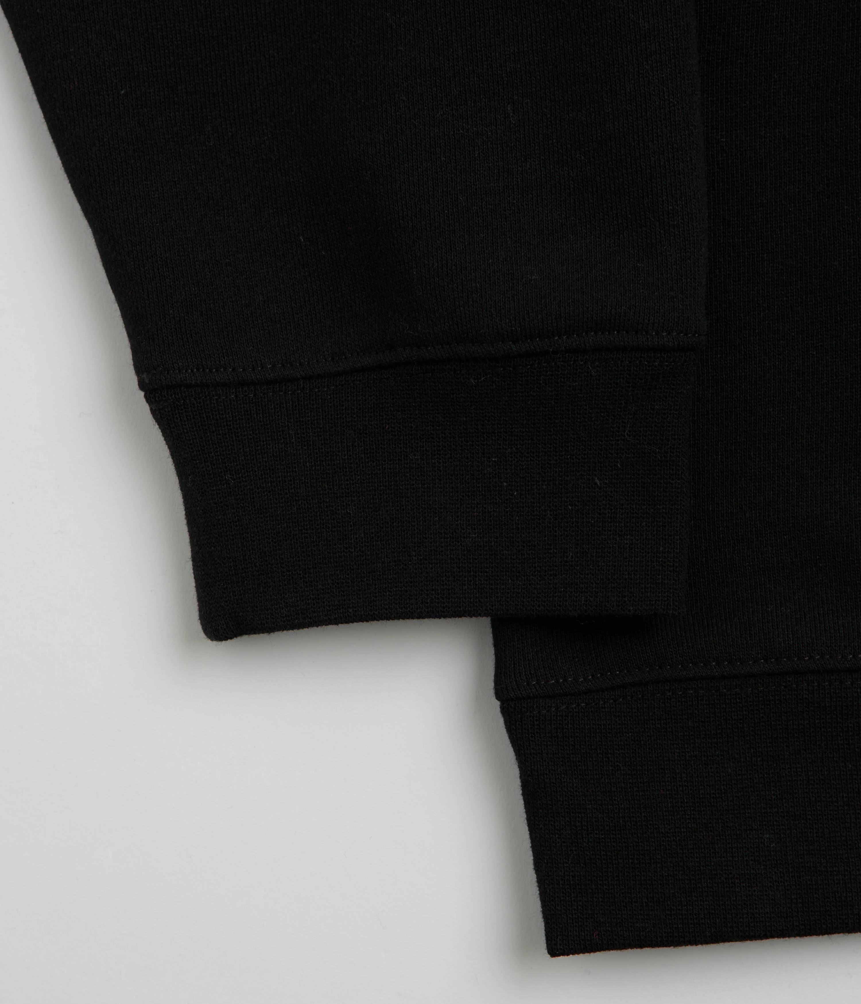 HUF Box Logo Hoodie - Black / Huf Green - Image 4