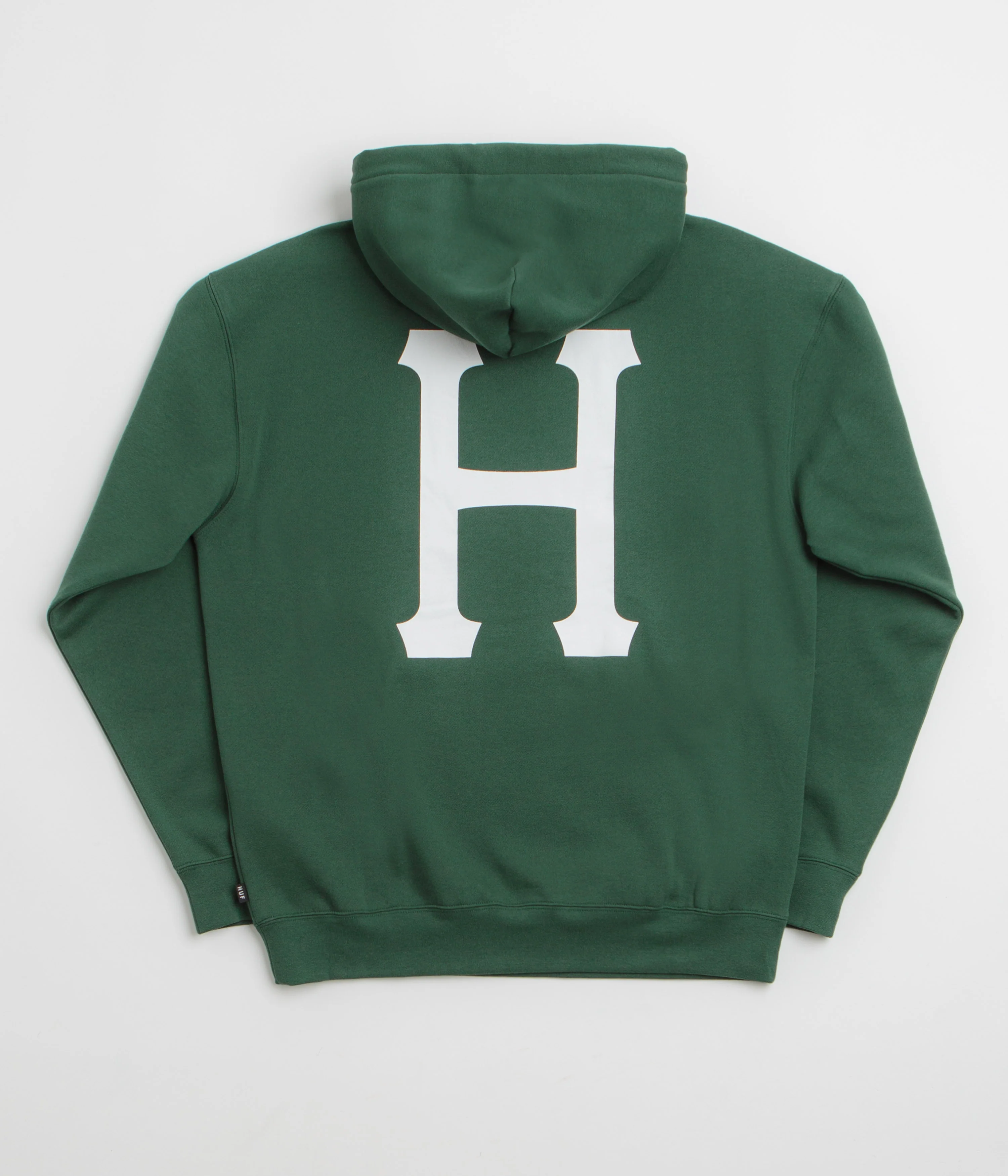 HUF Classic H Hoodie - Forest Green - Image 2